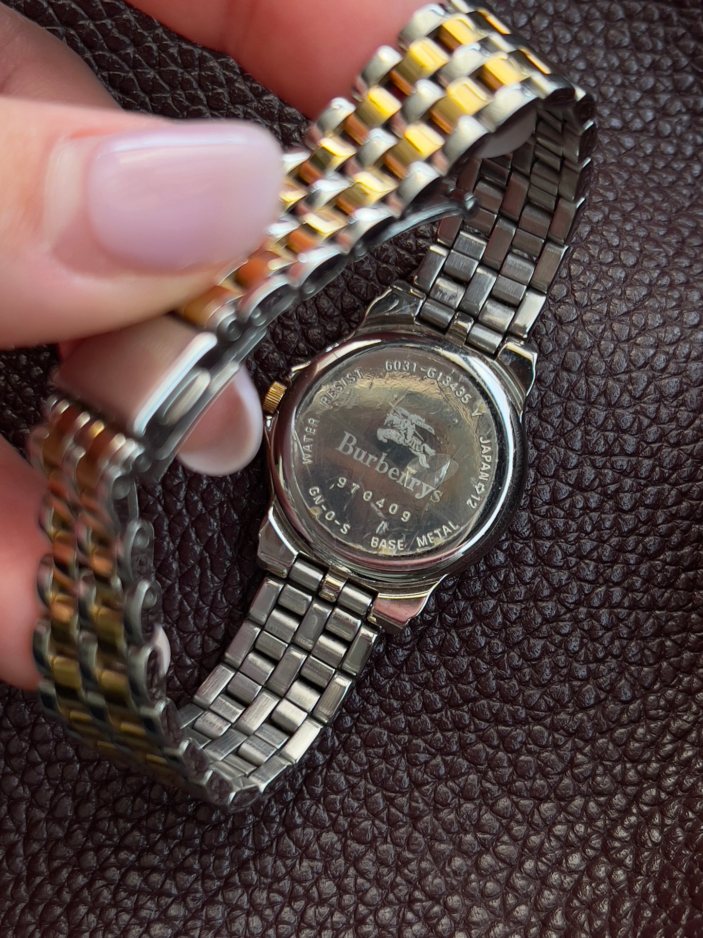 Burberry Roman Dial Two-Tone Ladies’ Watch on a Bracelet