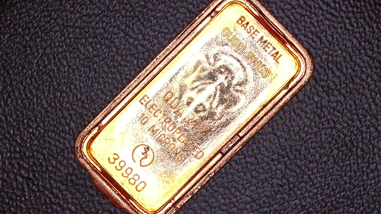 Gucci Horsebit Gold Bangle Women’s Watch Champagne Dial