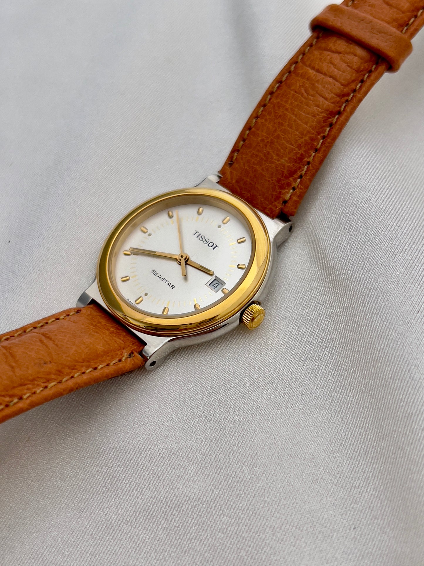 Tissot Seastar Two Tone Ladies’ Watch with Date Window