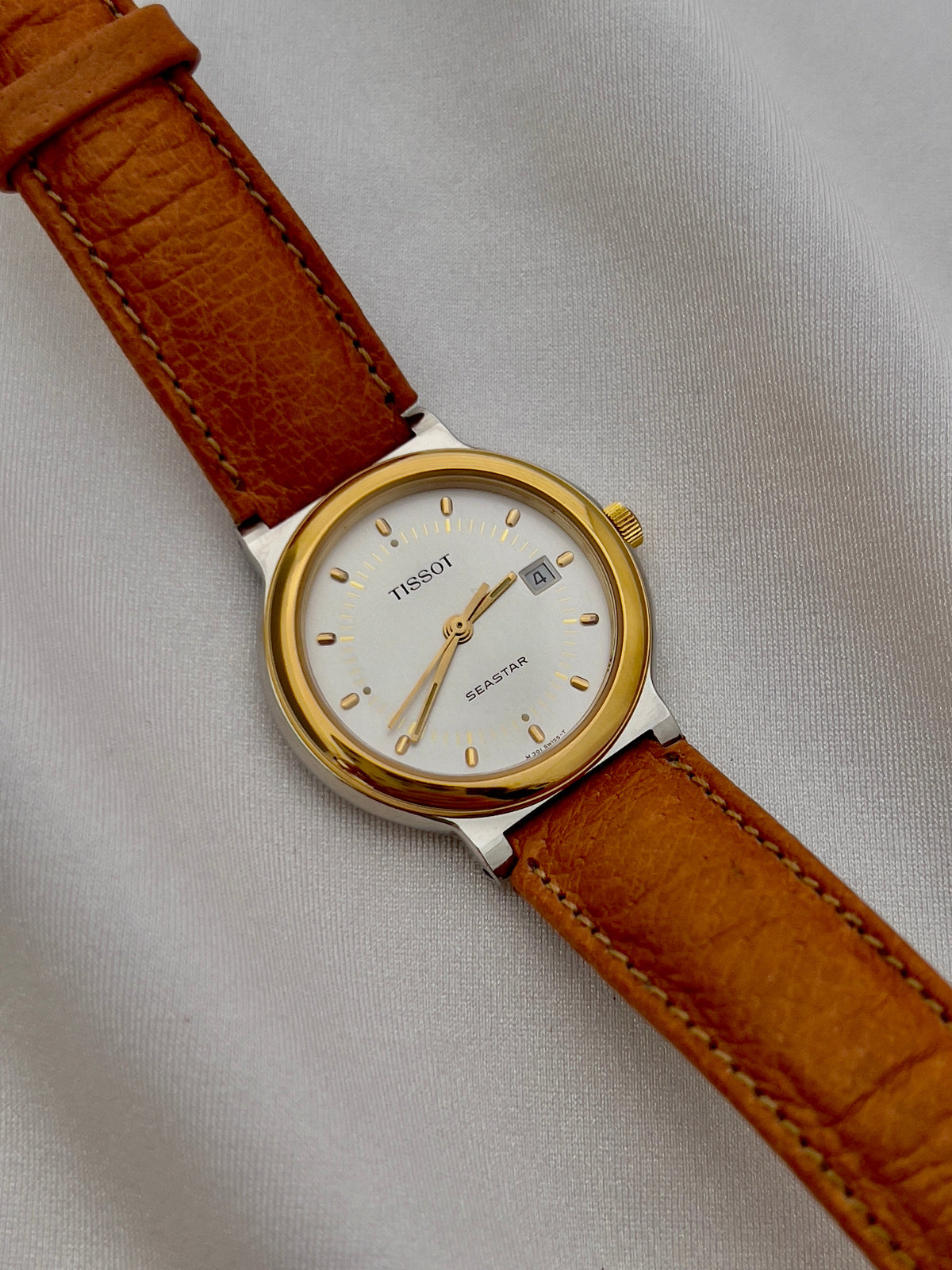 Tissot Seastar Two Tone Ladies’ Watch with Date Window