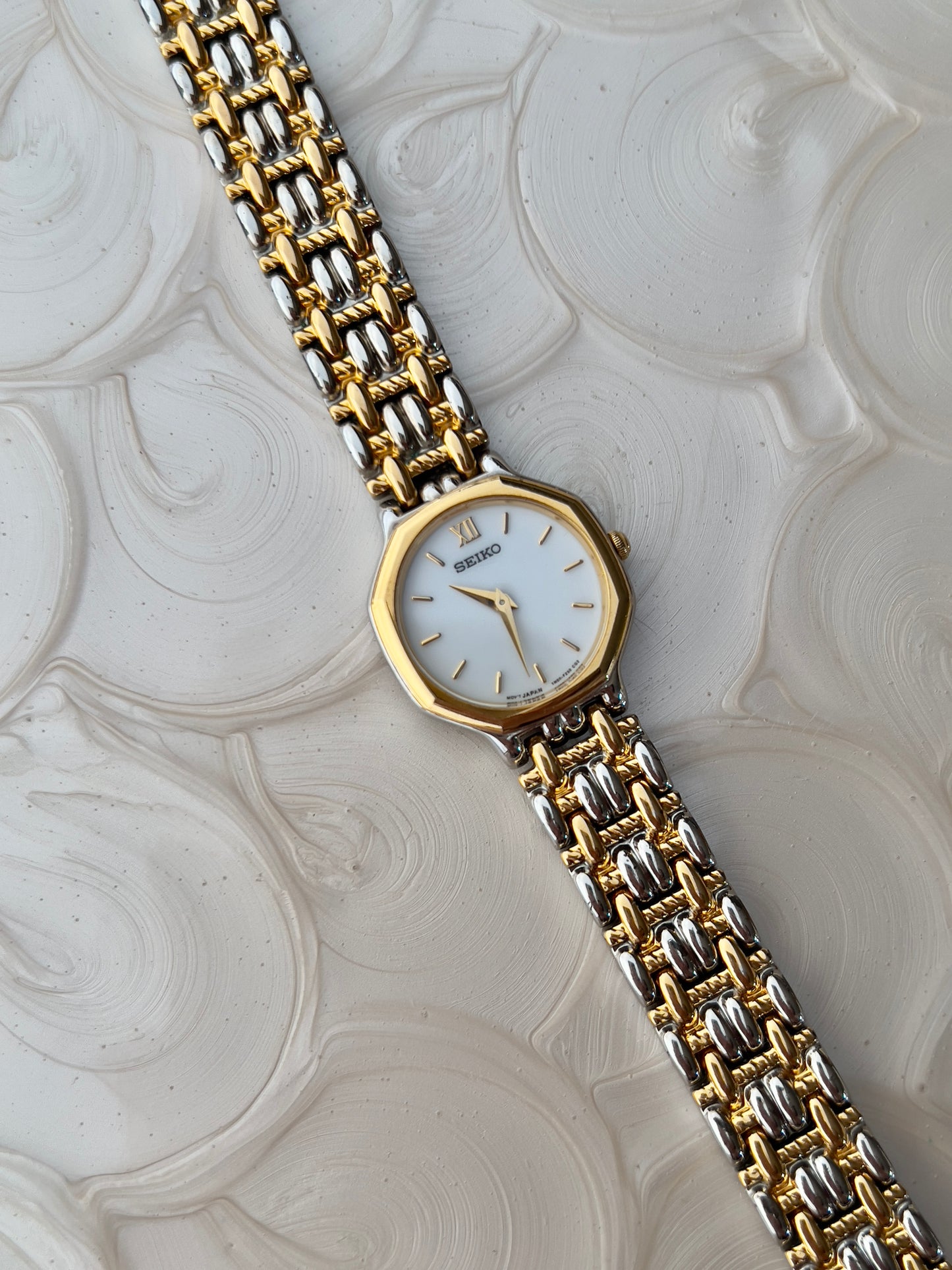 Seiko Two Toned Octagonal Woman's Watch