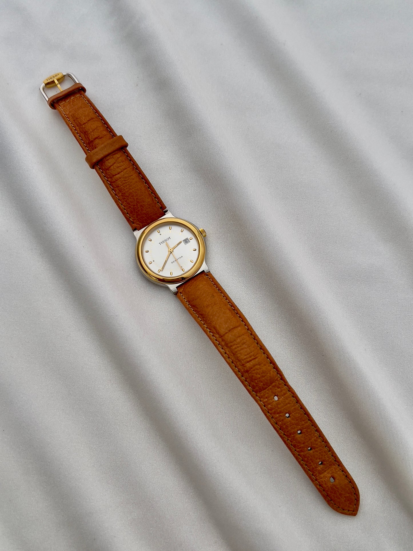 Tissot Seastar Two Tone Ladies’ Watch with Date Window