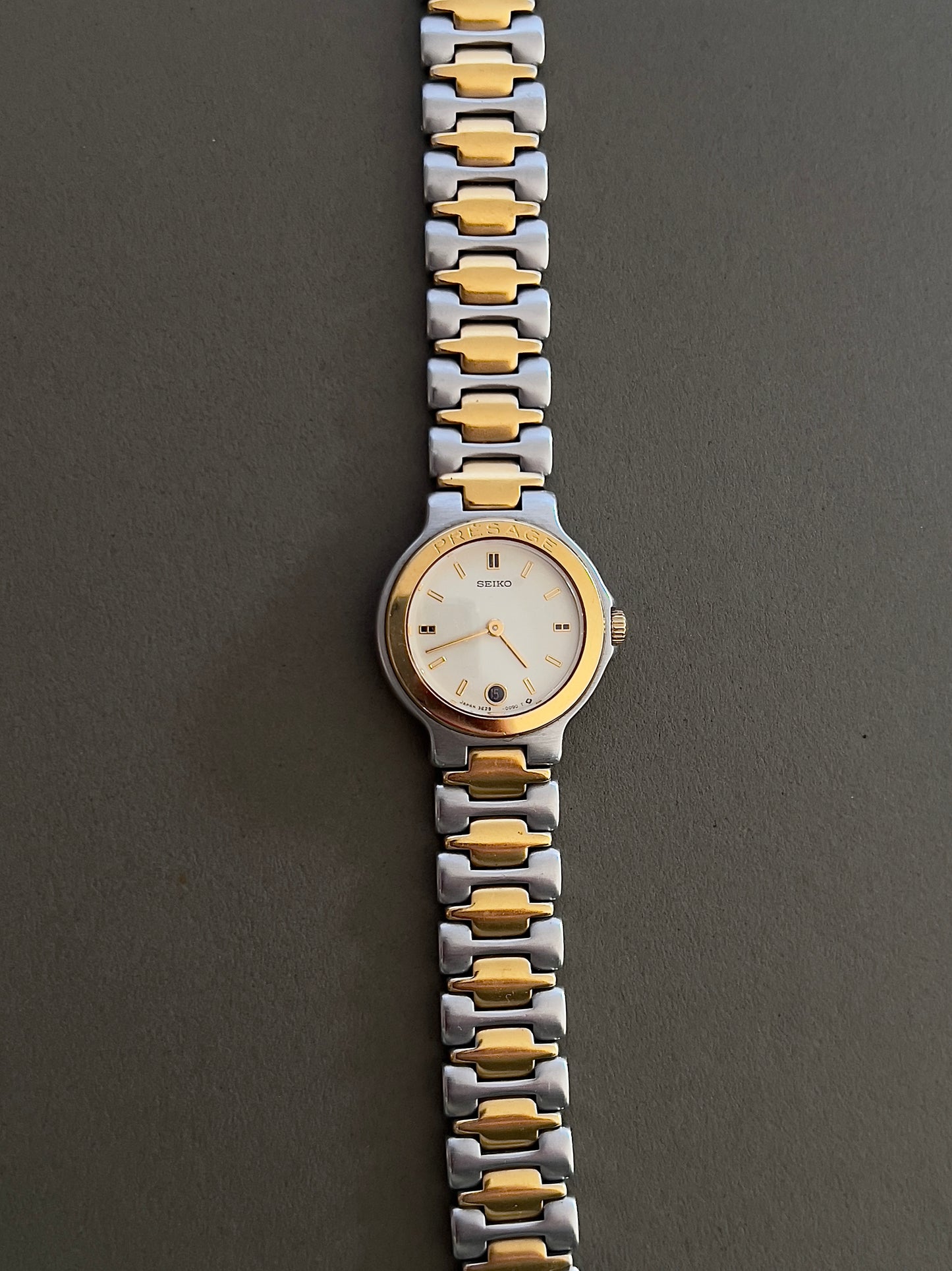 Seiko Presage Two-Tone Watch