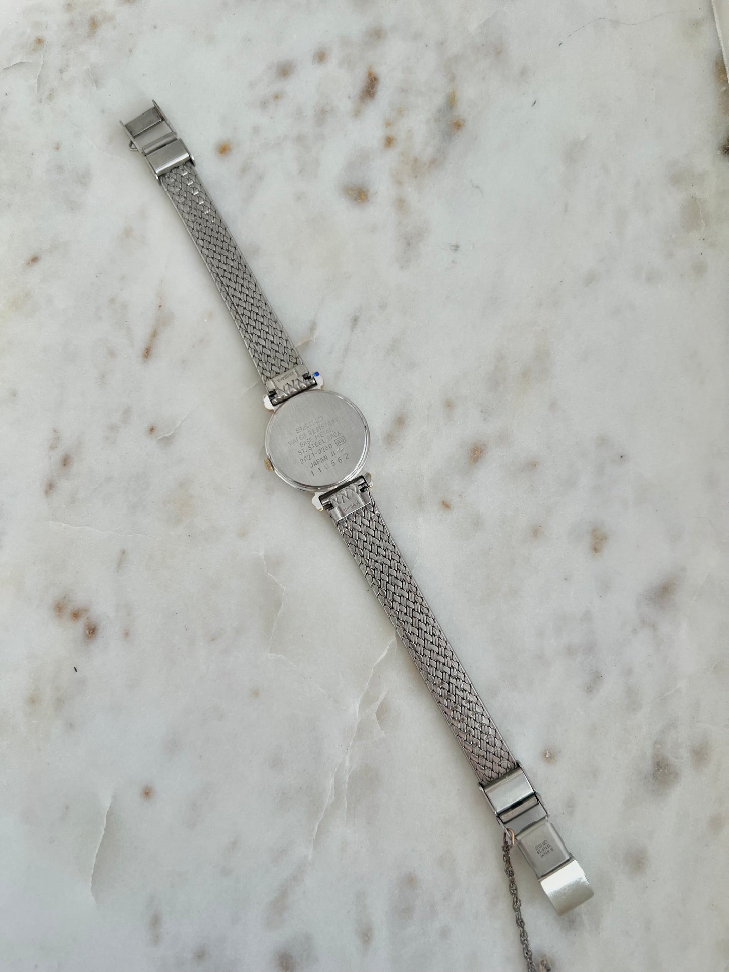 Seiko two tone ribbon lugs