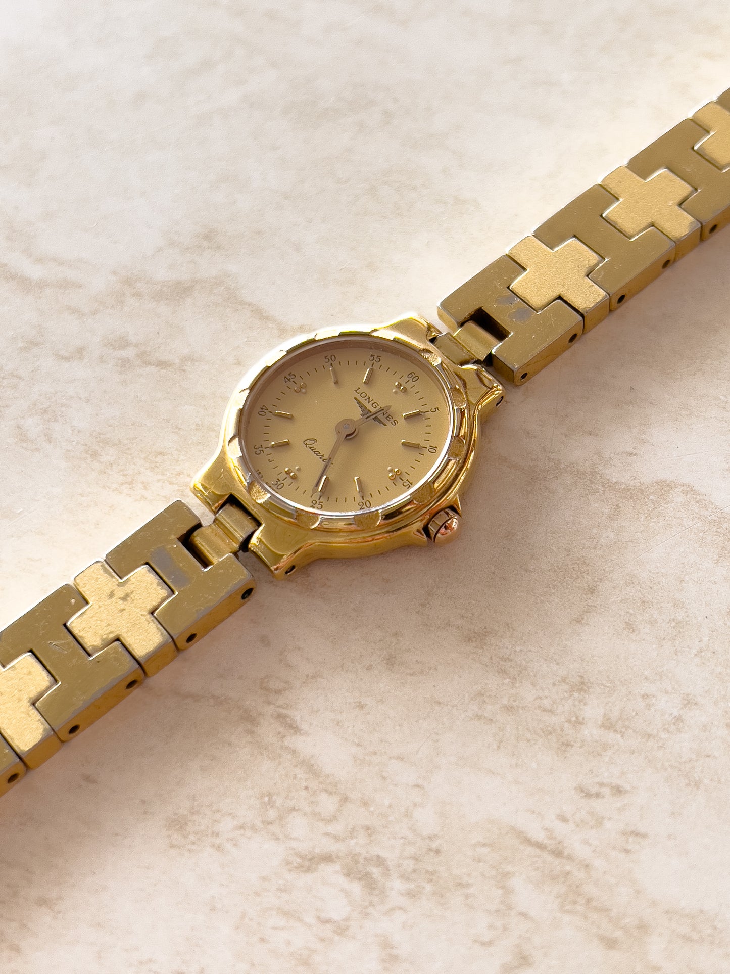 Longines Round Woman’s Watch with Scalloped Case