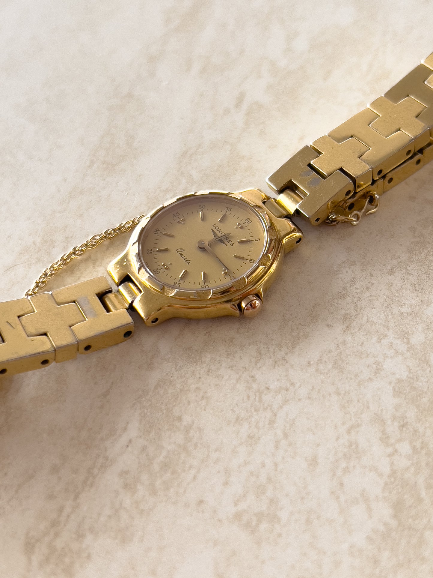 Longines Round Woman’s Watch with Scalloped Case