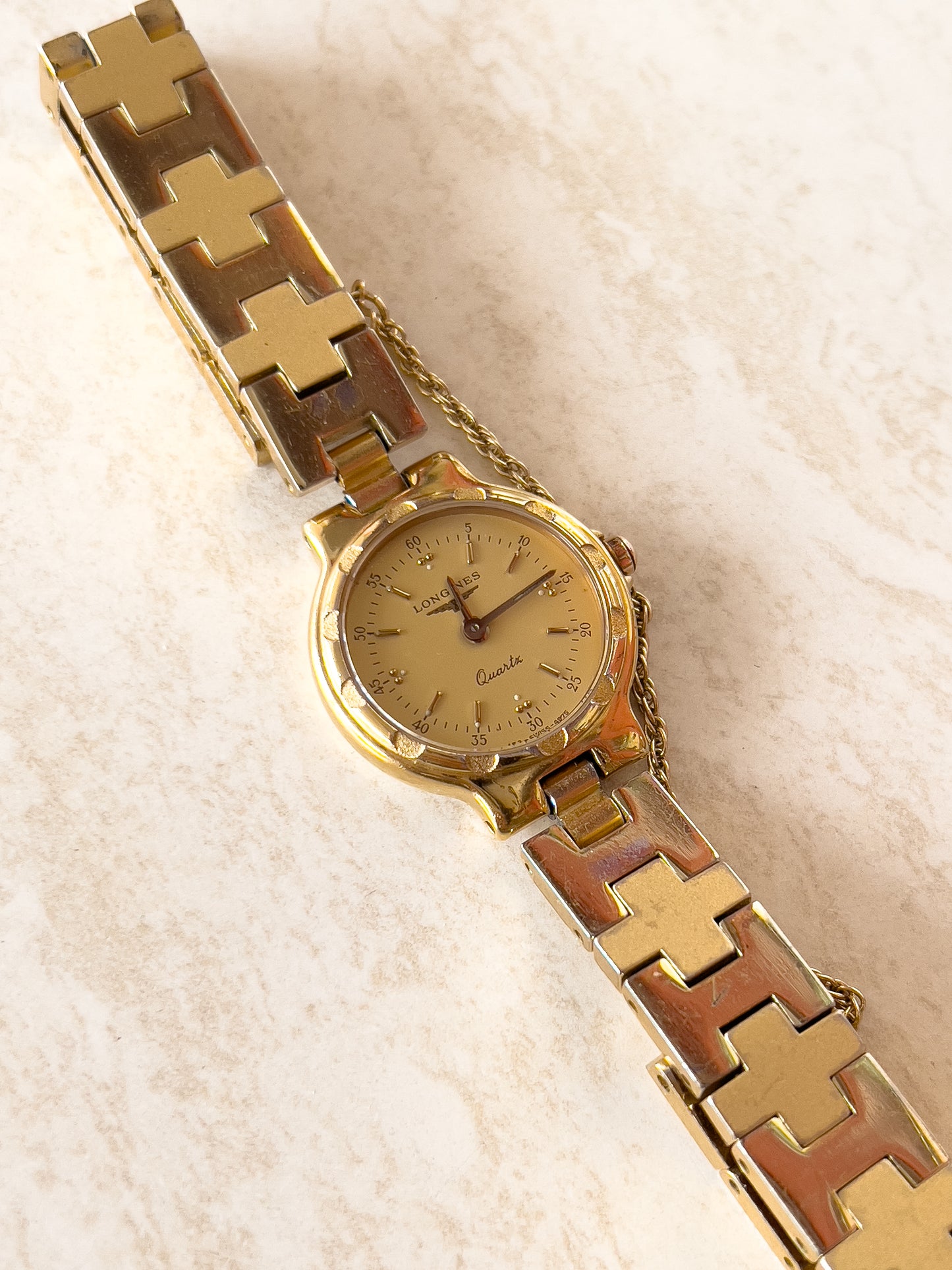 Longines Round Woman’s Watch with Scalloped Case