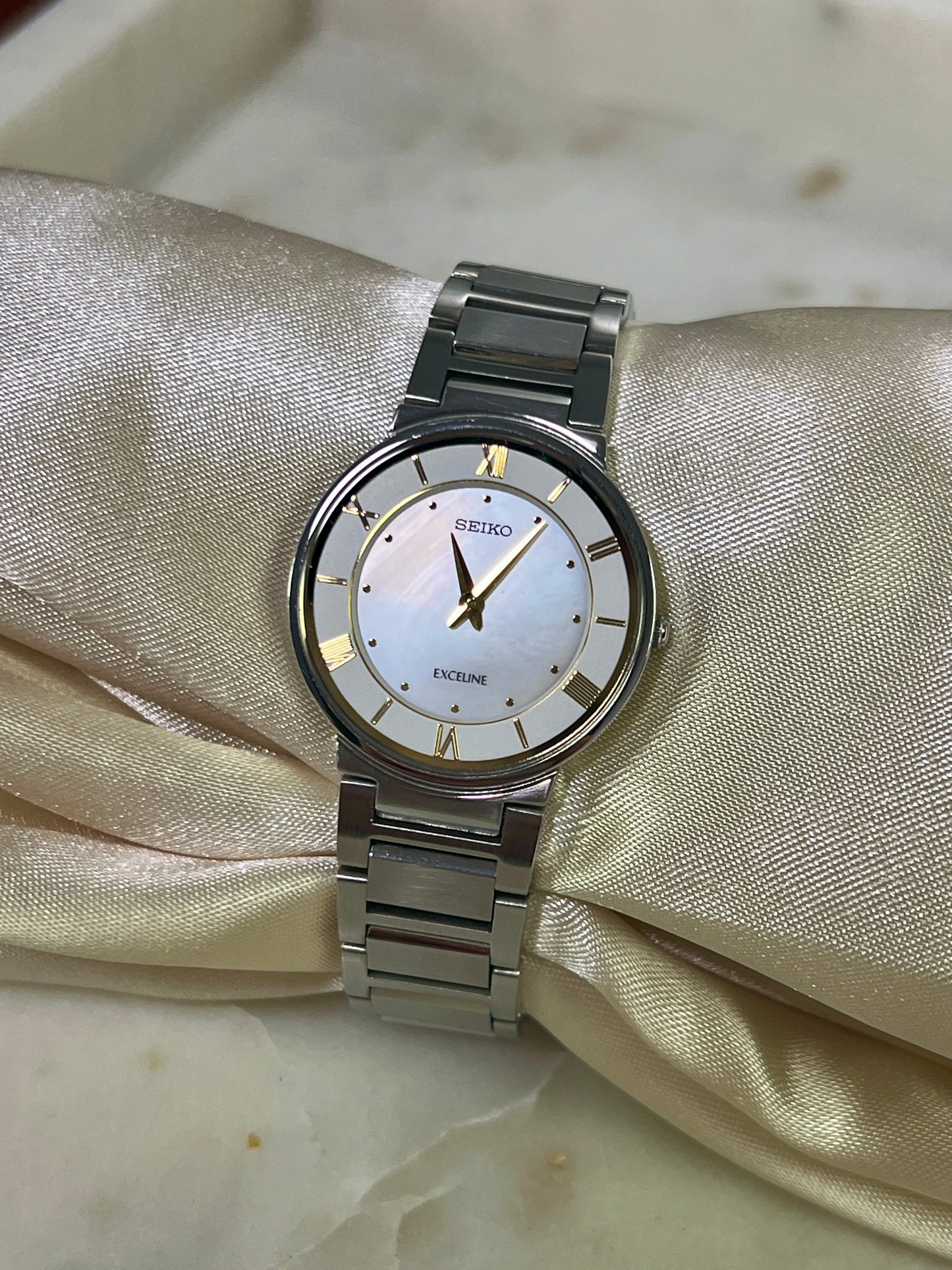 Seiko Mother of Pearl Dial Woman's Watch