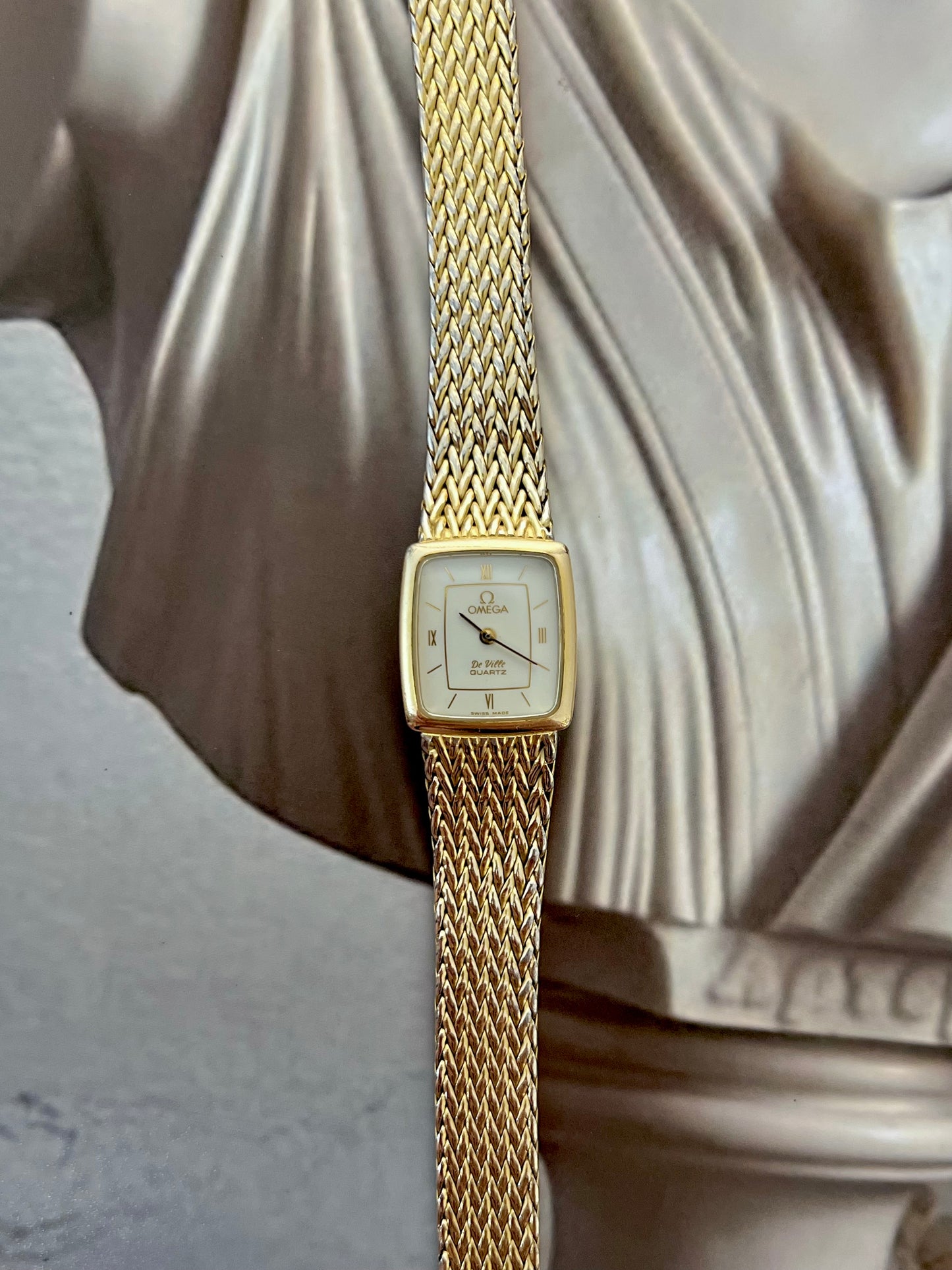Omega De Ville Gold Bracelet Women’s Watch