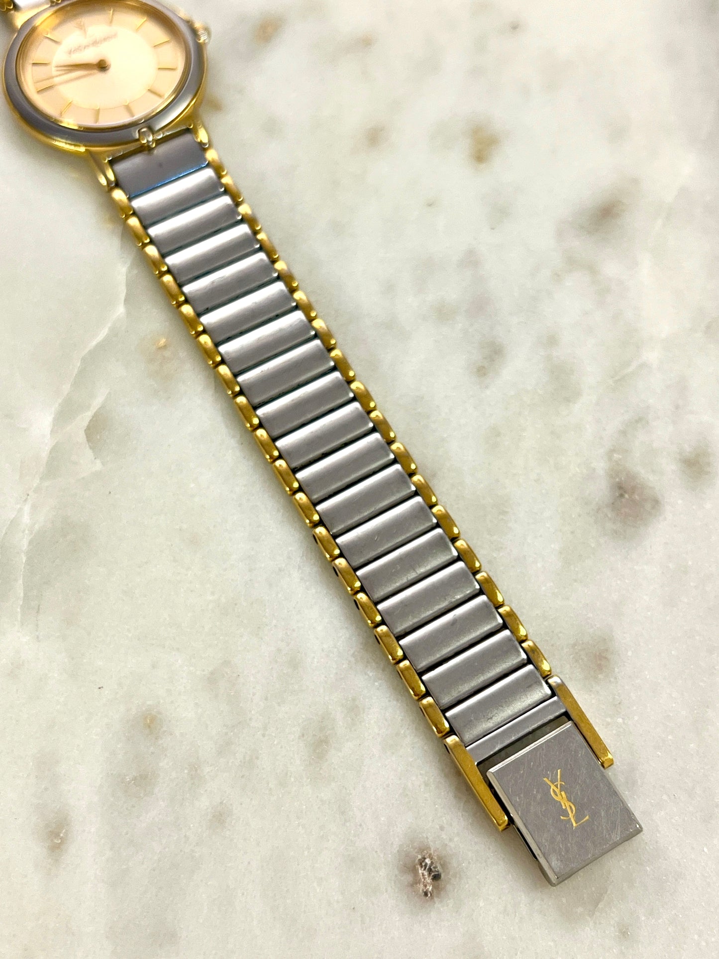 YSL Two Tone Classic Ladies Watch