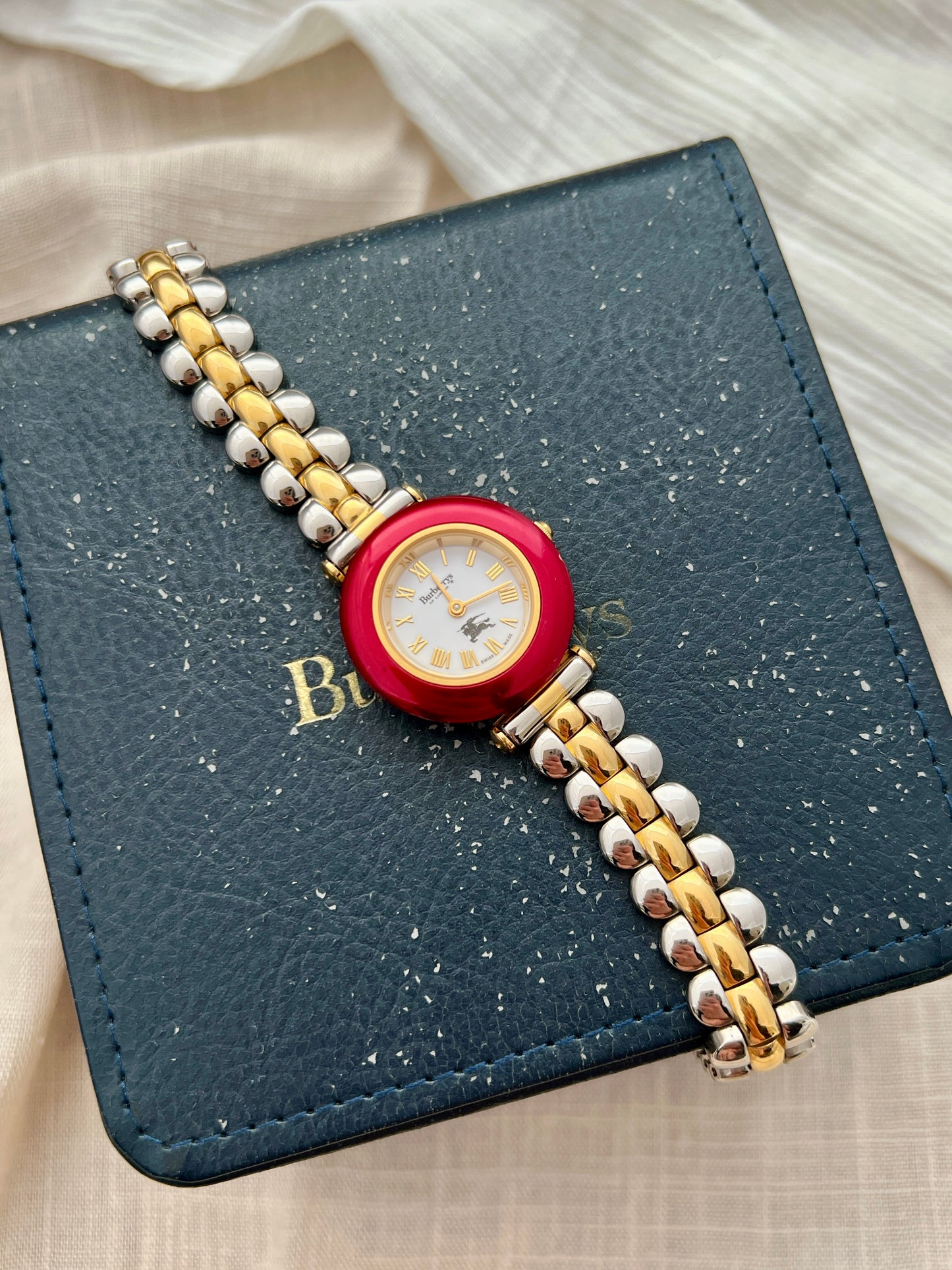 Burberrys Ladies' Watch with Interchangeable Bezels