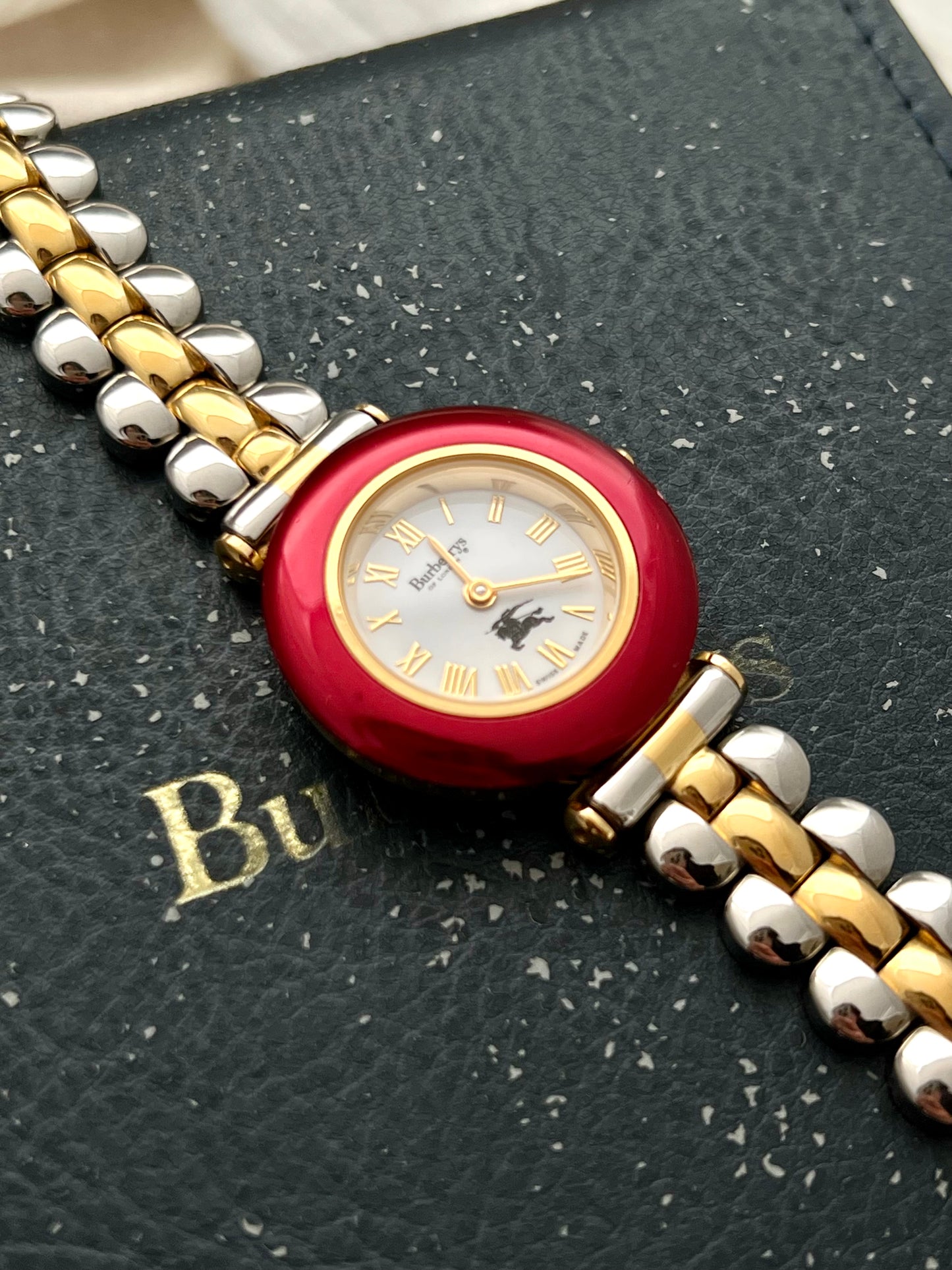Burberrys Ladies' Watch with Interchangeable Bezels