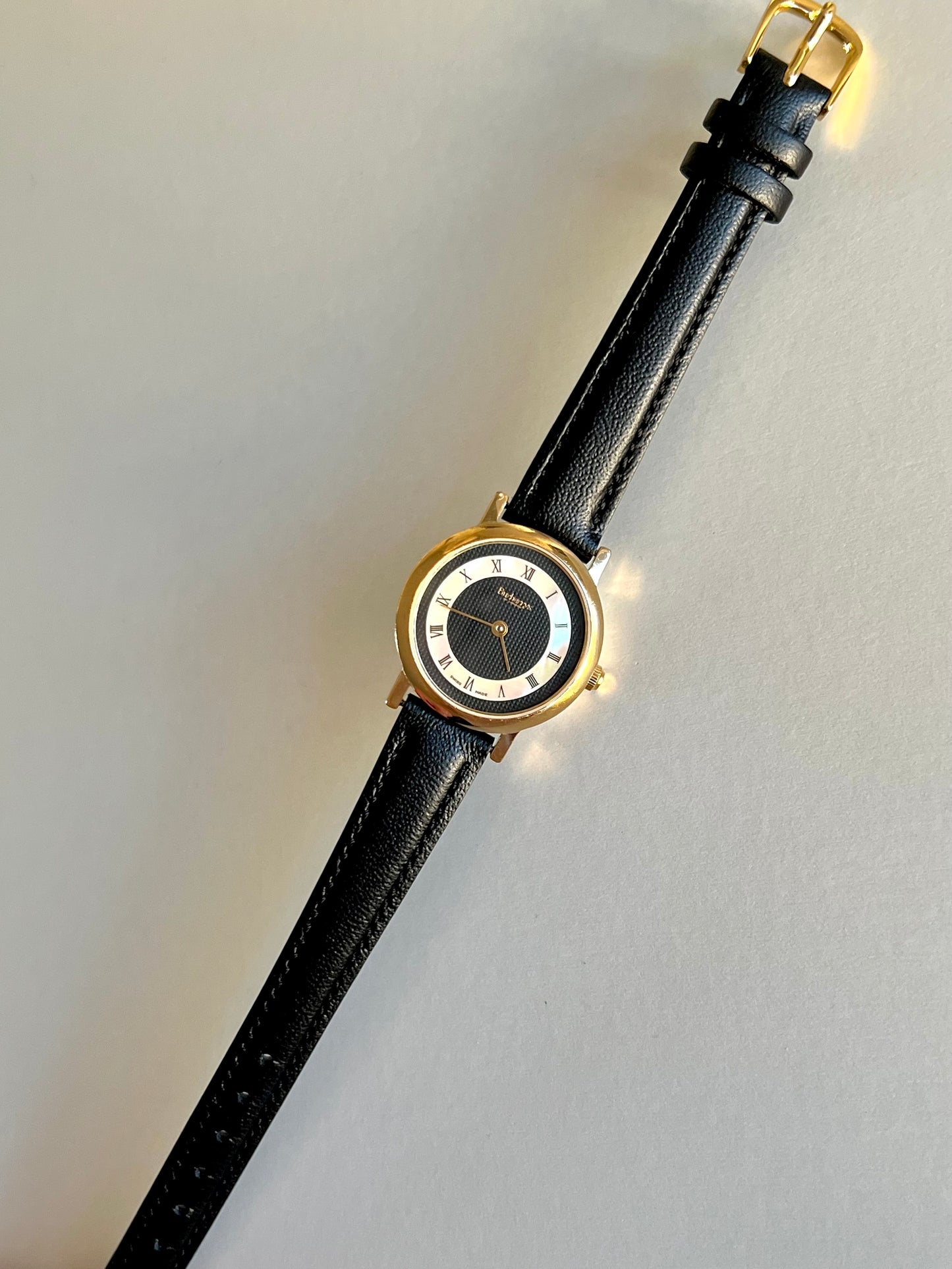 Burberry Black Check Dial Women's Watch