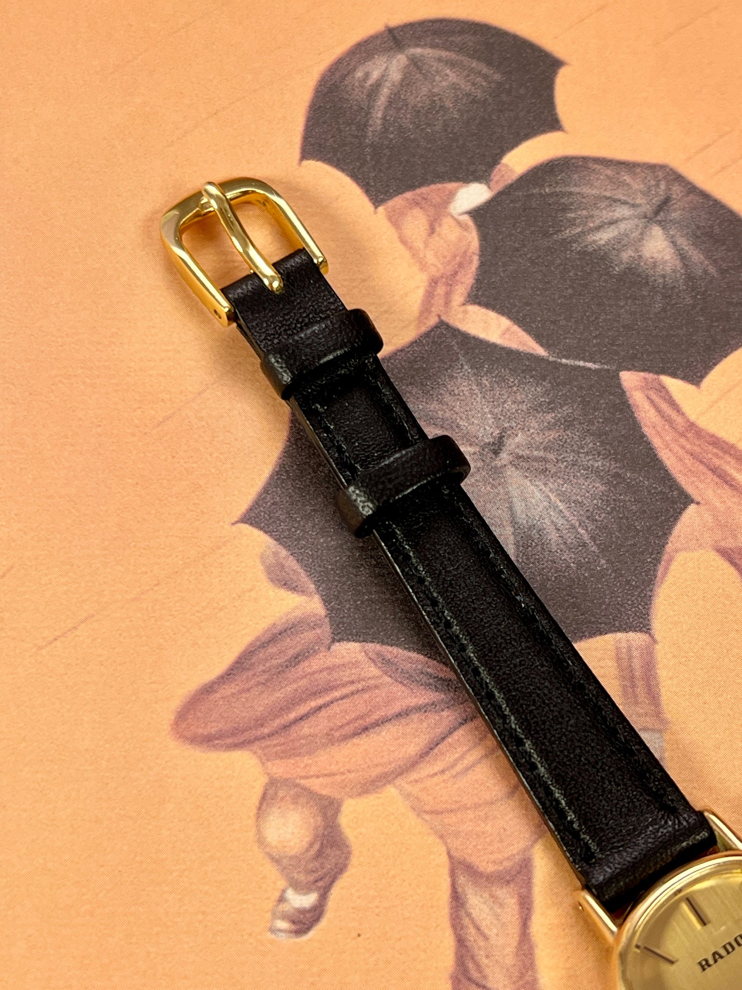 Rado Silhouette Ladies Watch in Brushed Gold