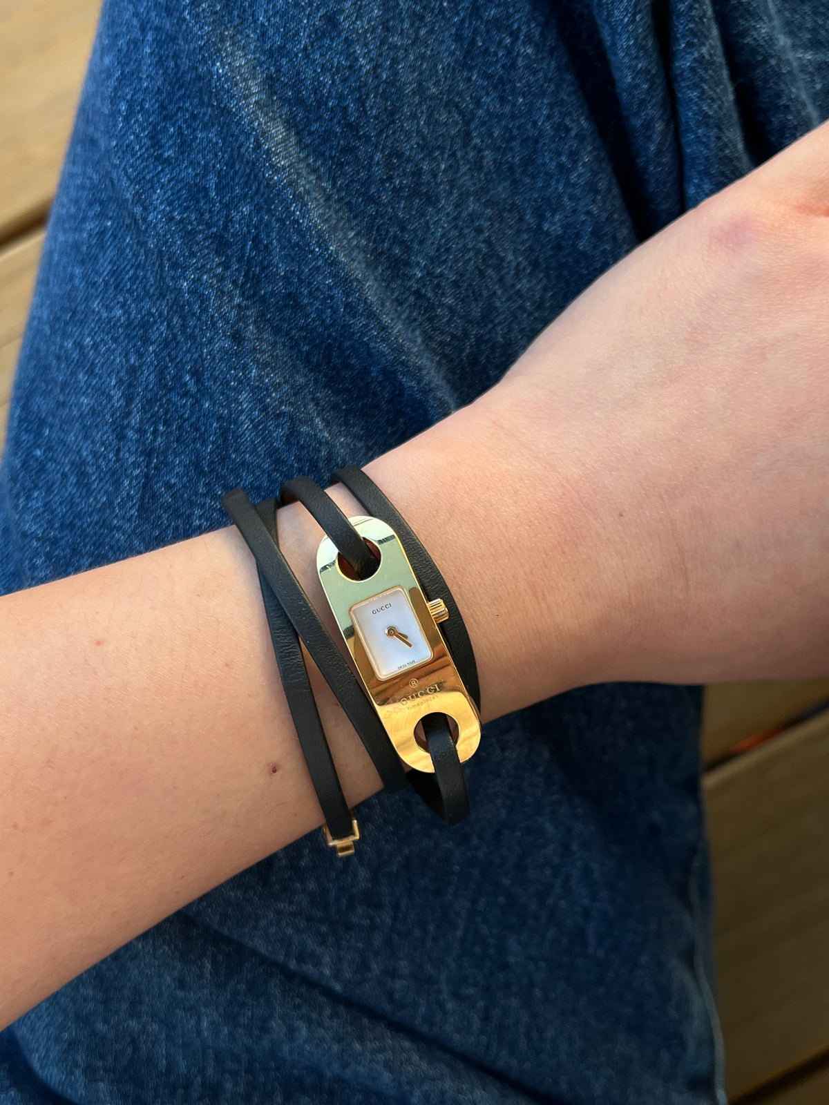 Gucci Wrap Bracelet Women’s Watch 6100L