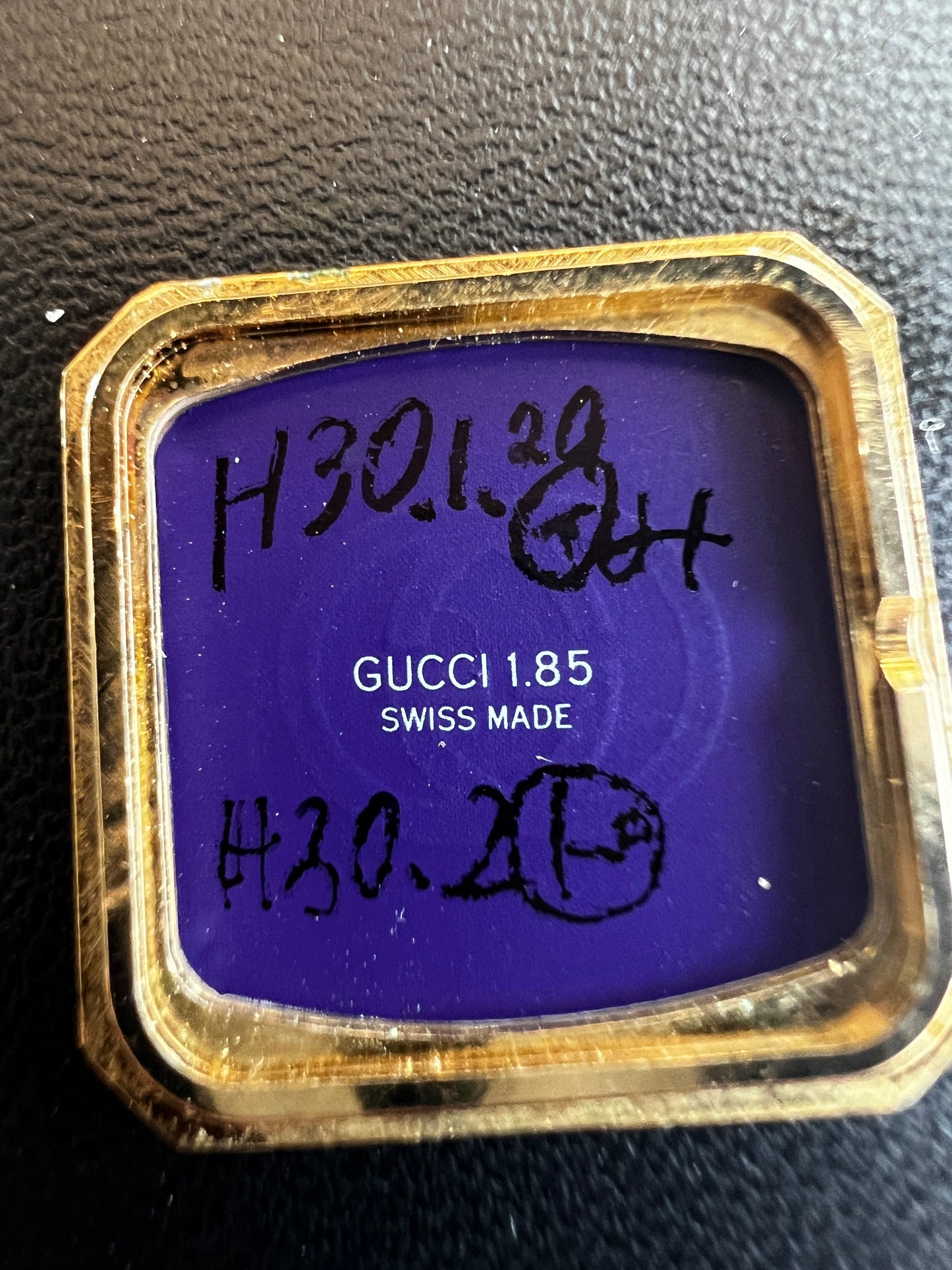 Gucci Sherry Gold Soft Square Ladies Watch