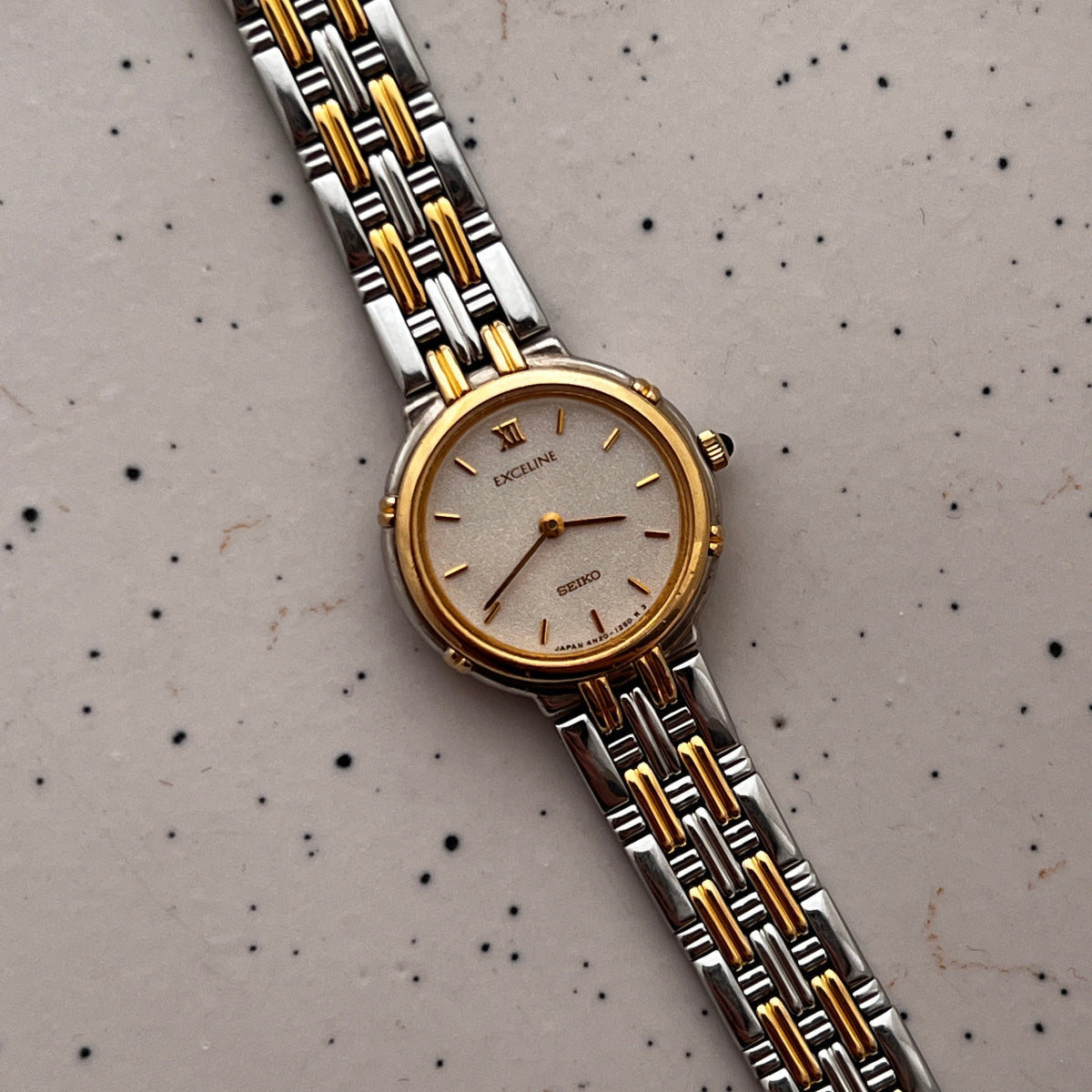 Seiko Round Two Tone Women's Watch