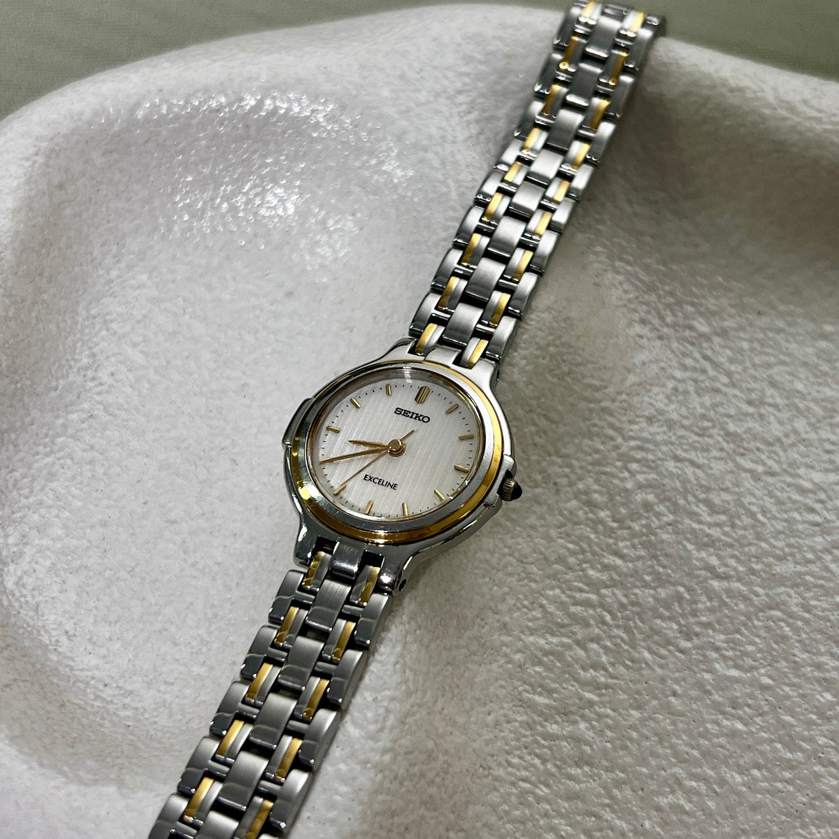 Seiko Exceline Watch Two Tone Women's Watch