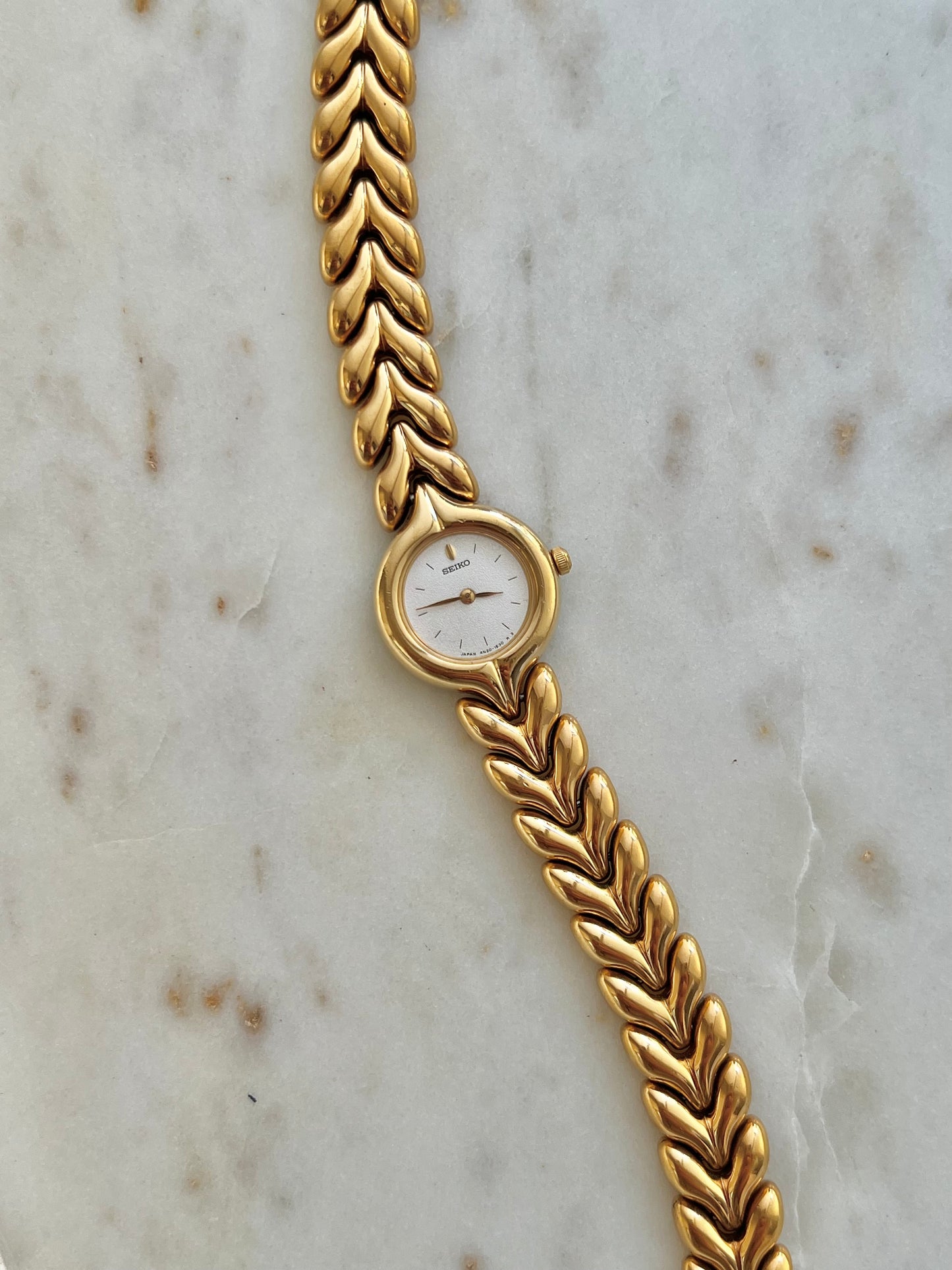 Seiko Golden Leaf Bracelet Women’s Watch