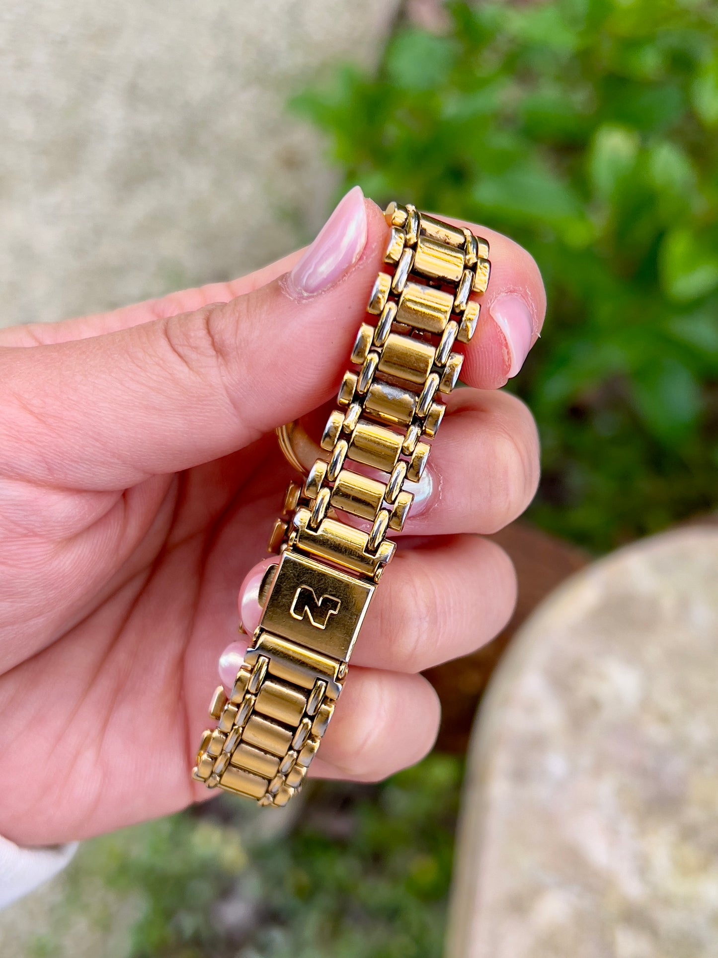 Seiko x Nina Ricci Ladies’ Gold-Tone Watch