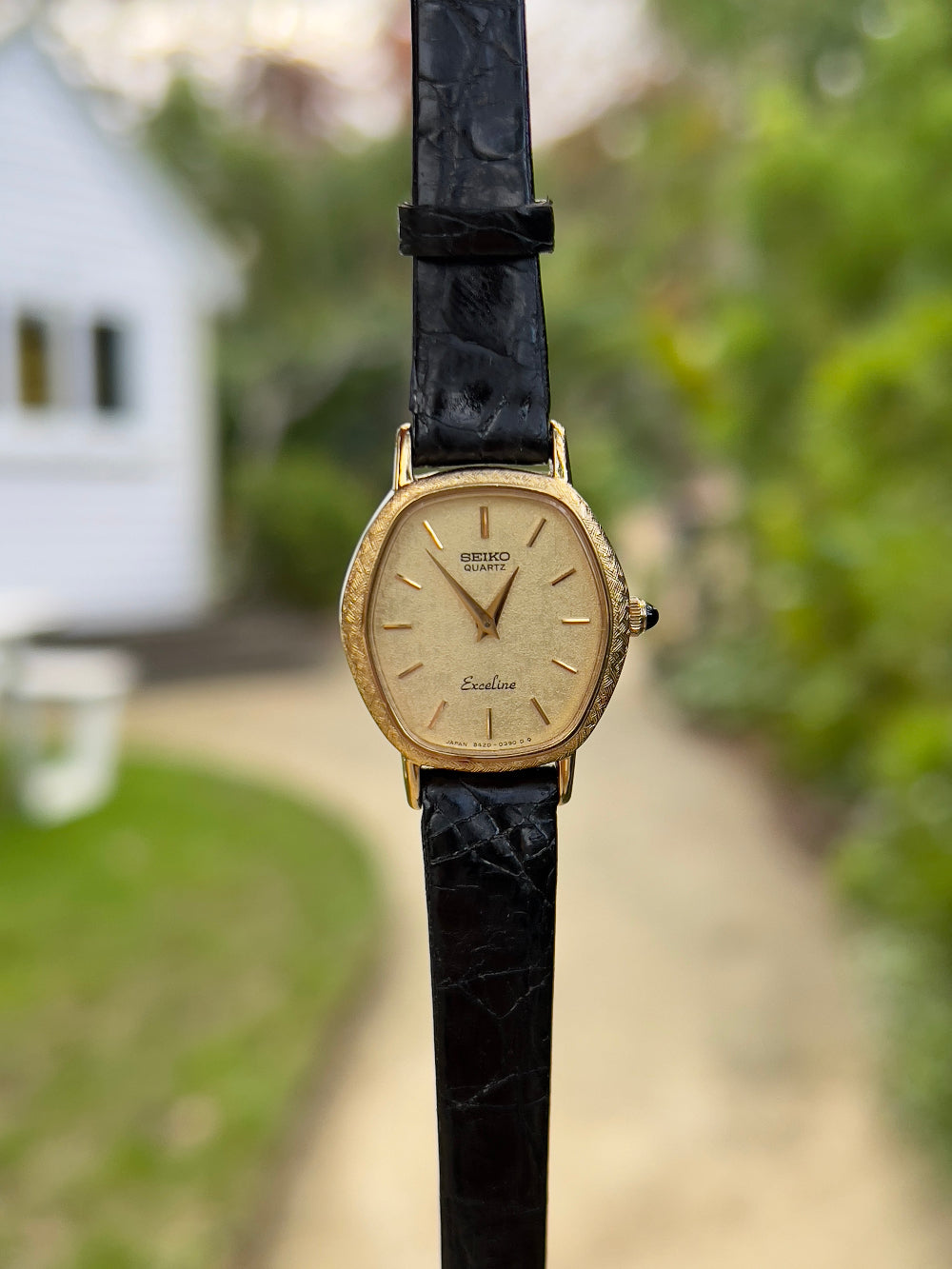 Seiko Exceline Vintage Woman's Watch NZ Gold Toned Luxurious Watch