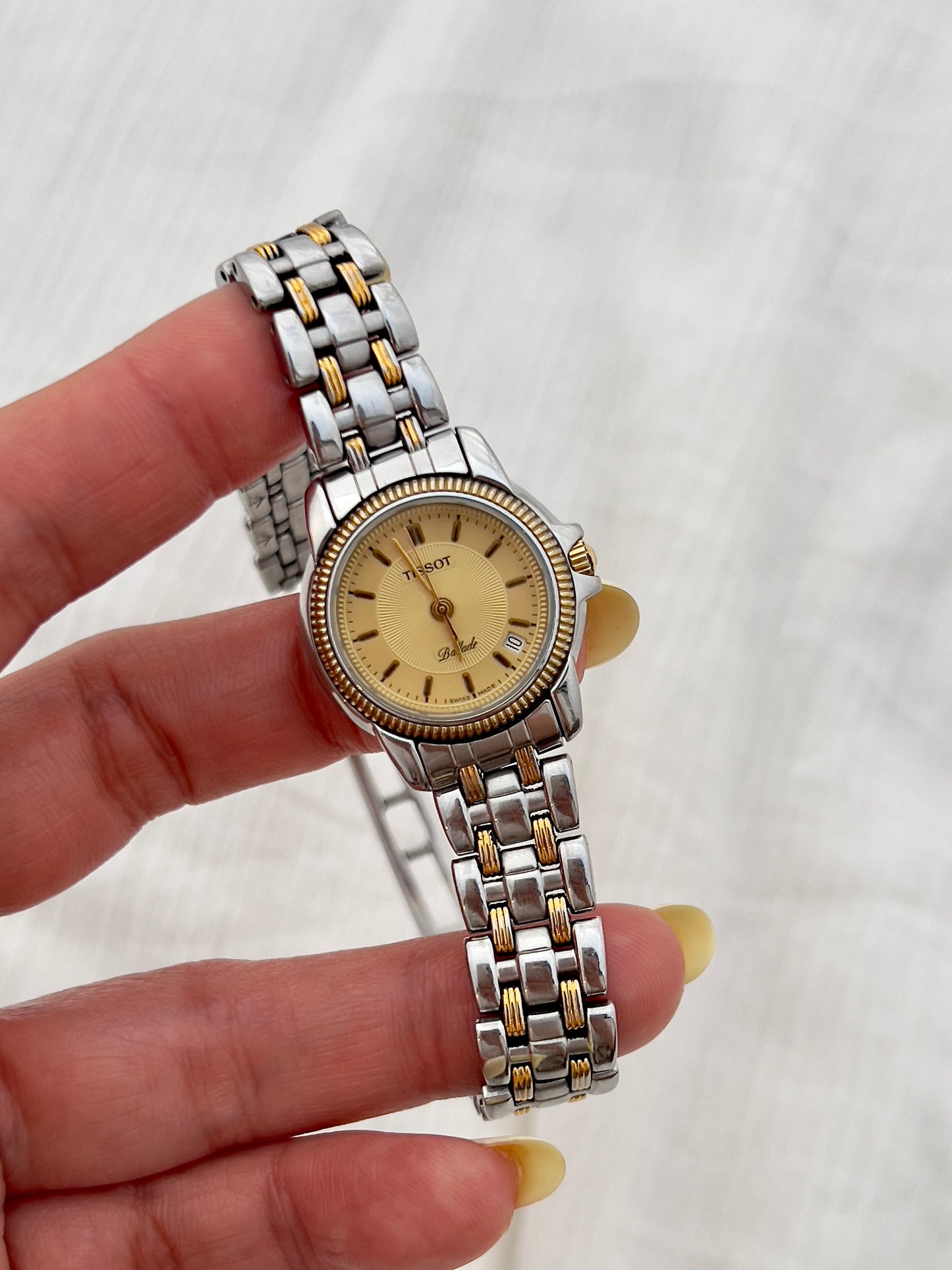 Tissot Ballade Ladies’ Watch with Intricate Details