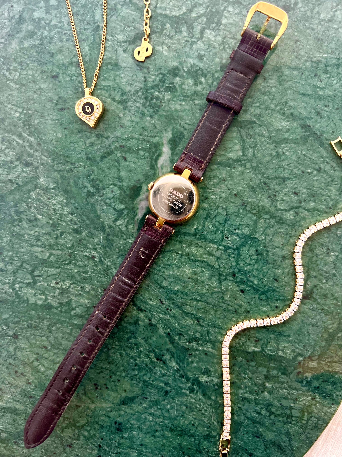 Rado Florence Petite Gold Champagne Dial Ladies Watch