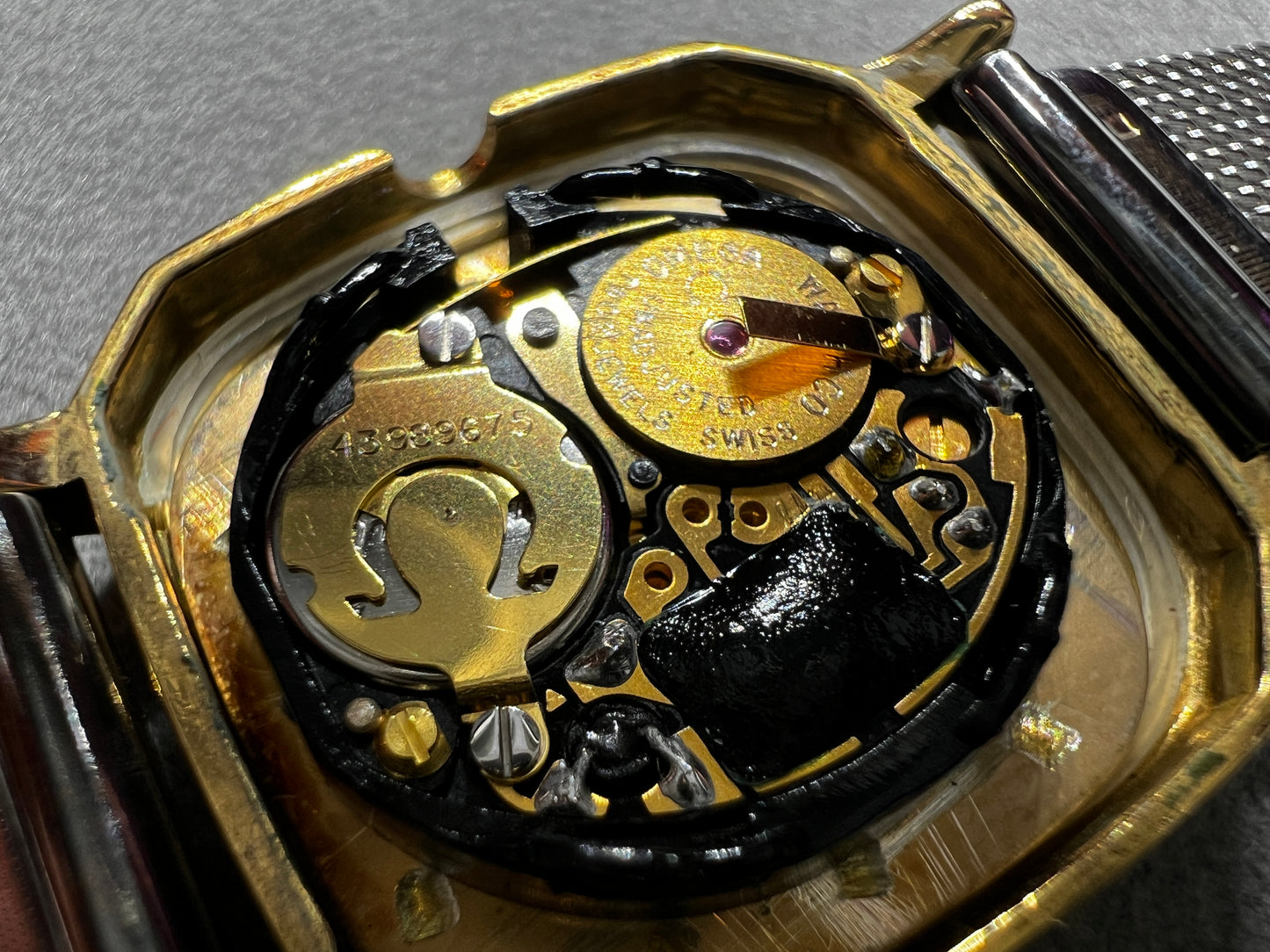 Omega De Ville Gold Toned Soft Octo Women’s Watch