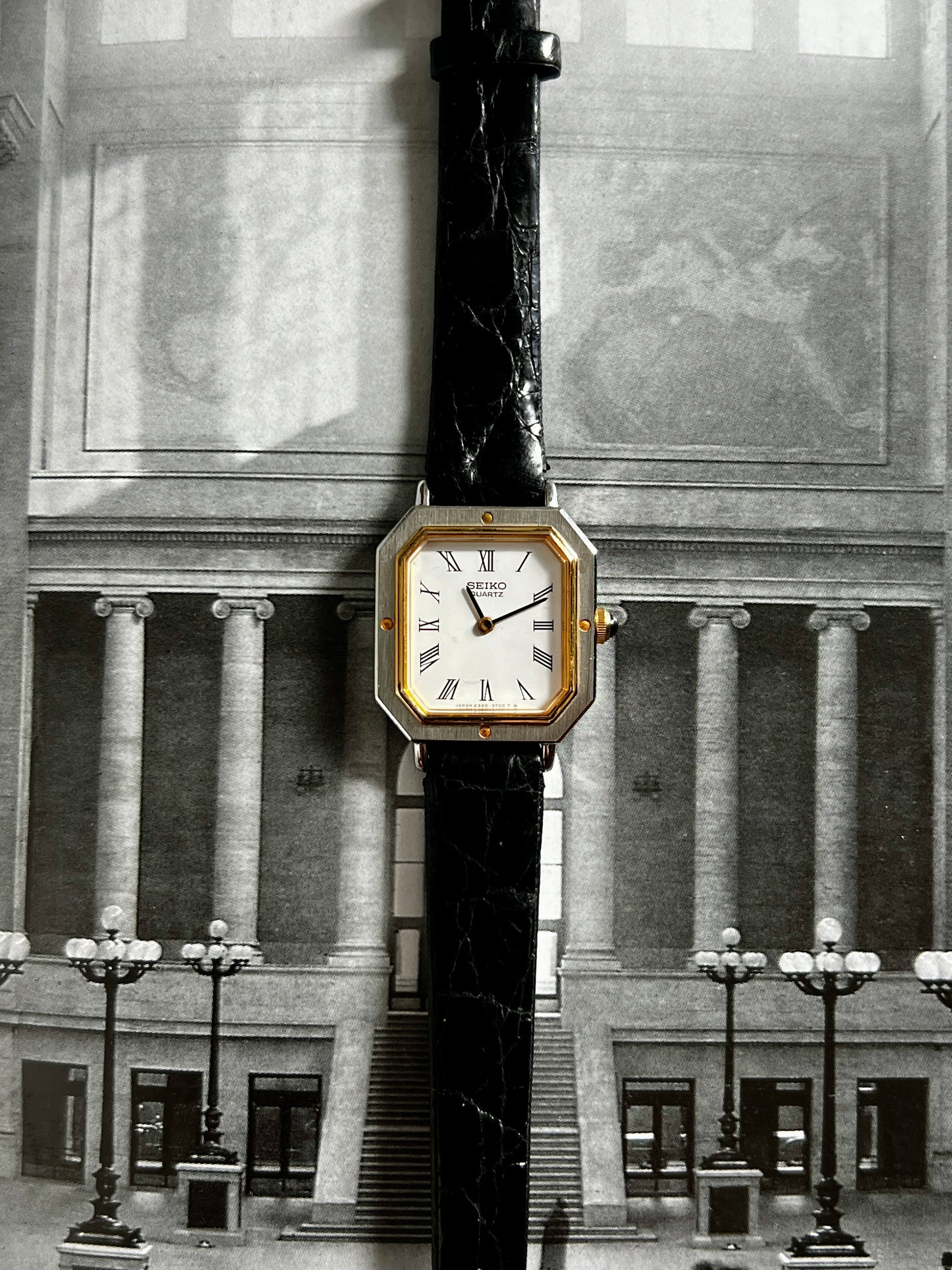 Seiko Two Tone Octagonal Woman's Watch