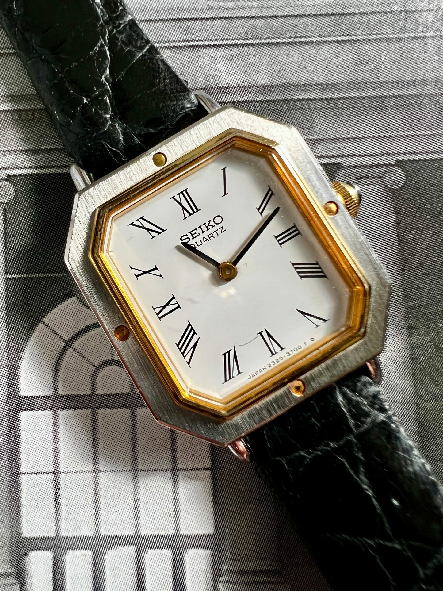 Seiko Two Tone Octagonal Woman's Watch