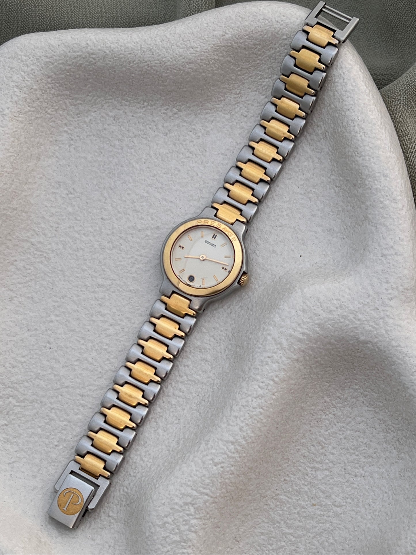 Seiko Presage Two-Tone Watch