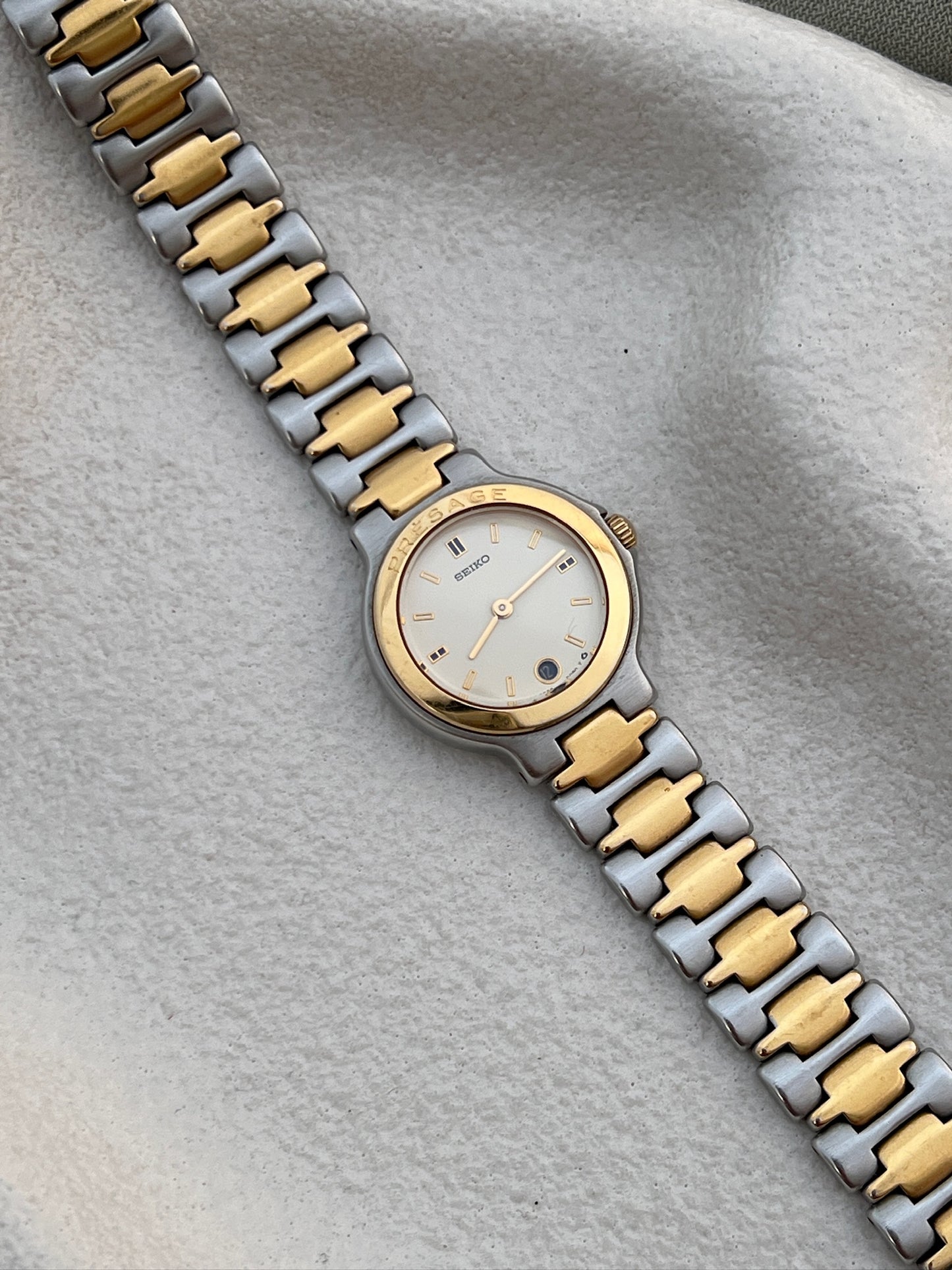 Seiko Presage Two-Tone Watch