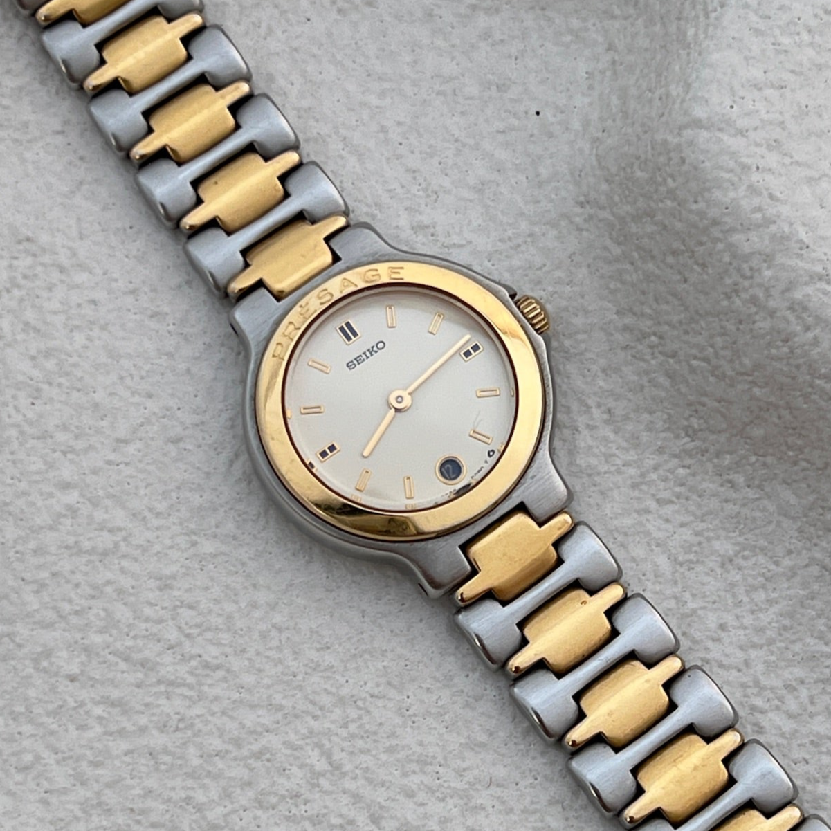Seiko Presage Two-Tone Watch