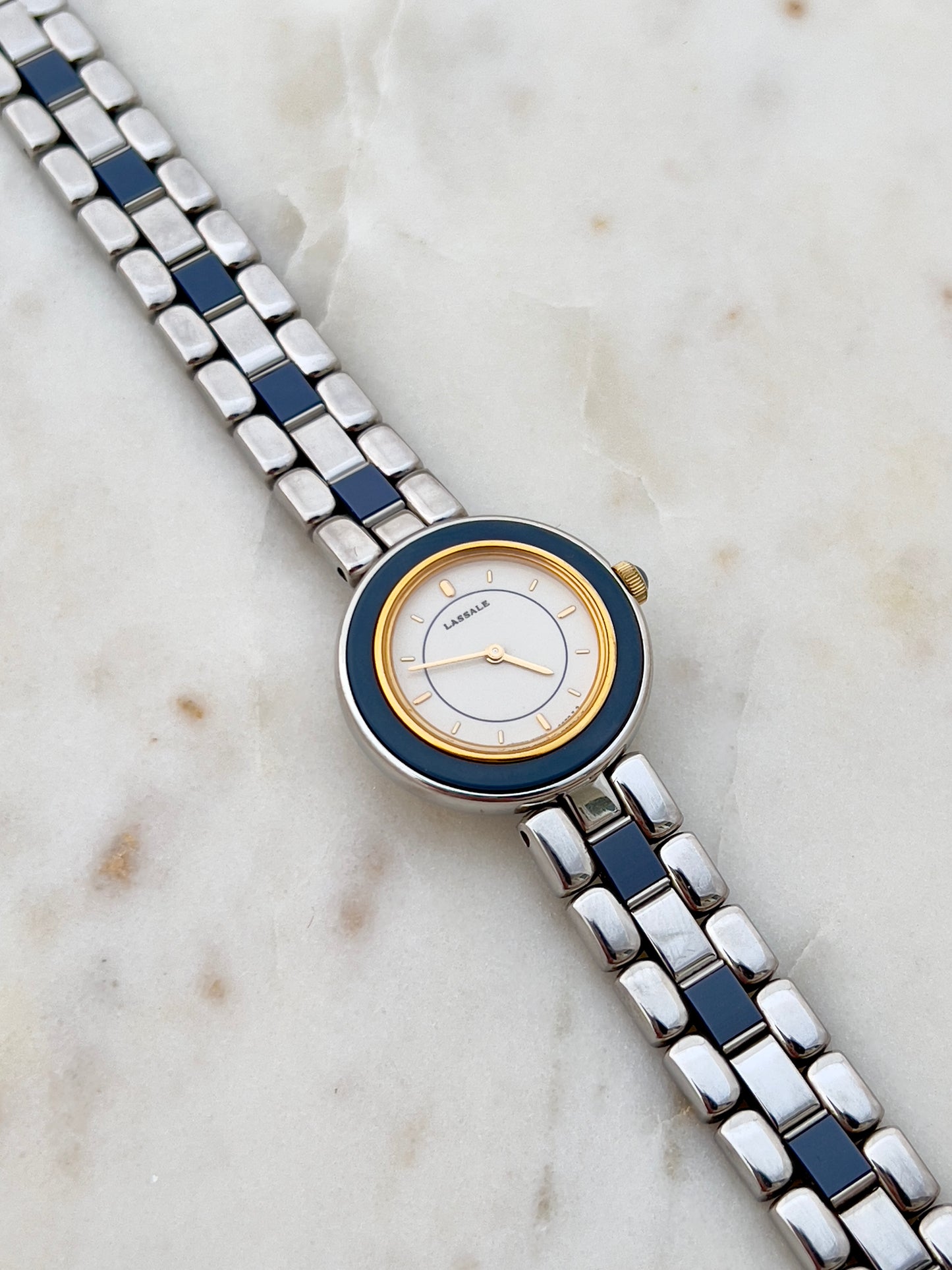 Lassale by Seiko Enamel Accent Woman's Watch