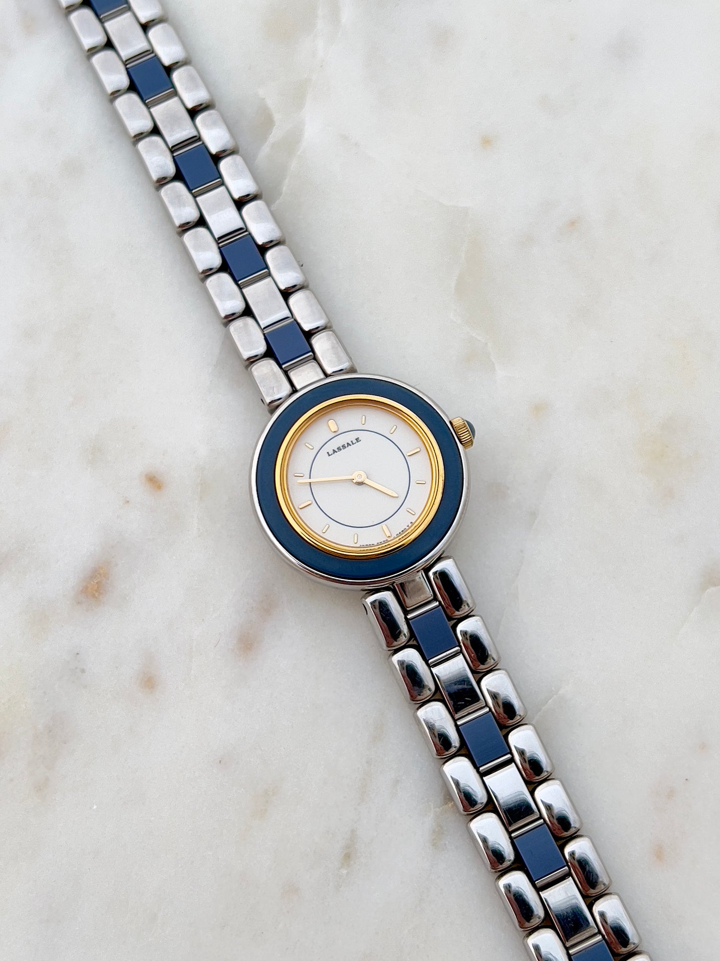Lassale by Seiko Enamel Accent Woman's Watch