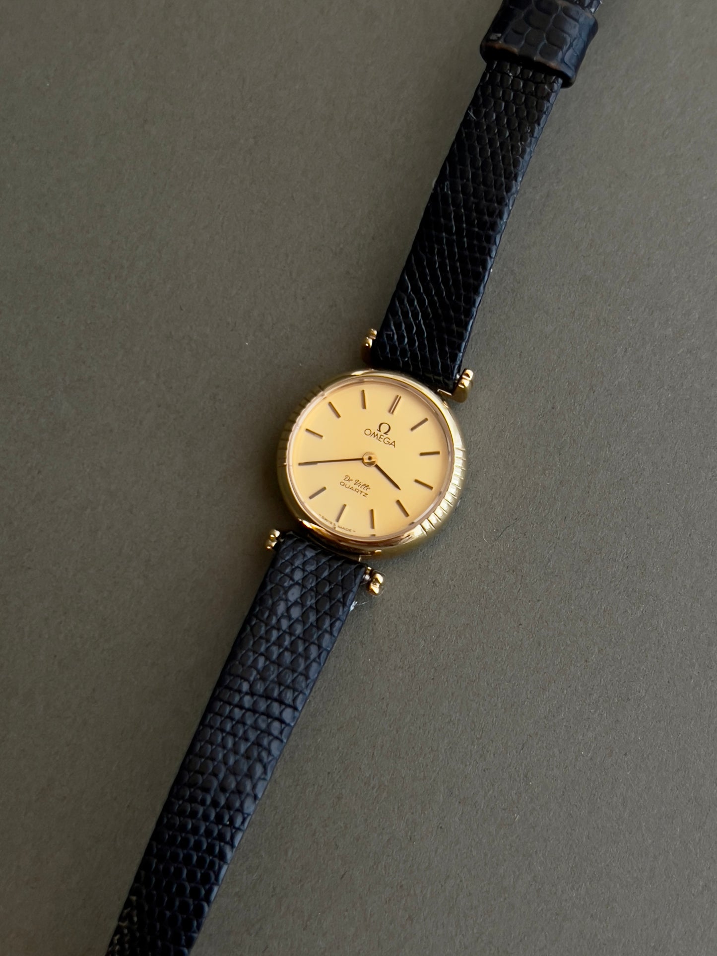 Omega De Ville Gold Toned Round Women’s Watch