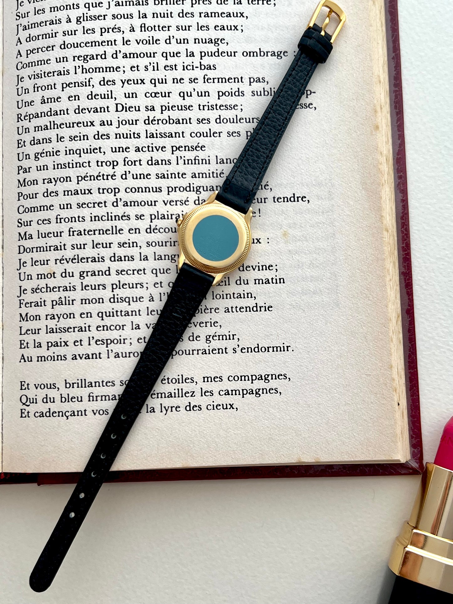 Seiko Exceline Golden Roman Mother of Pearl Woman's Watch