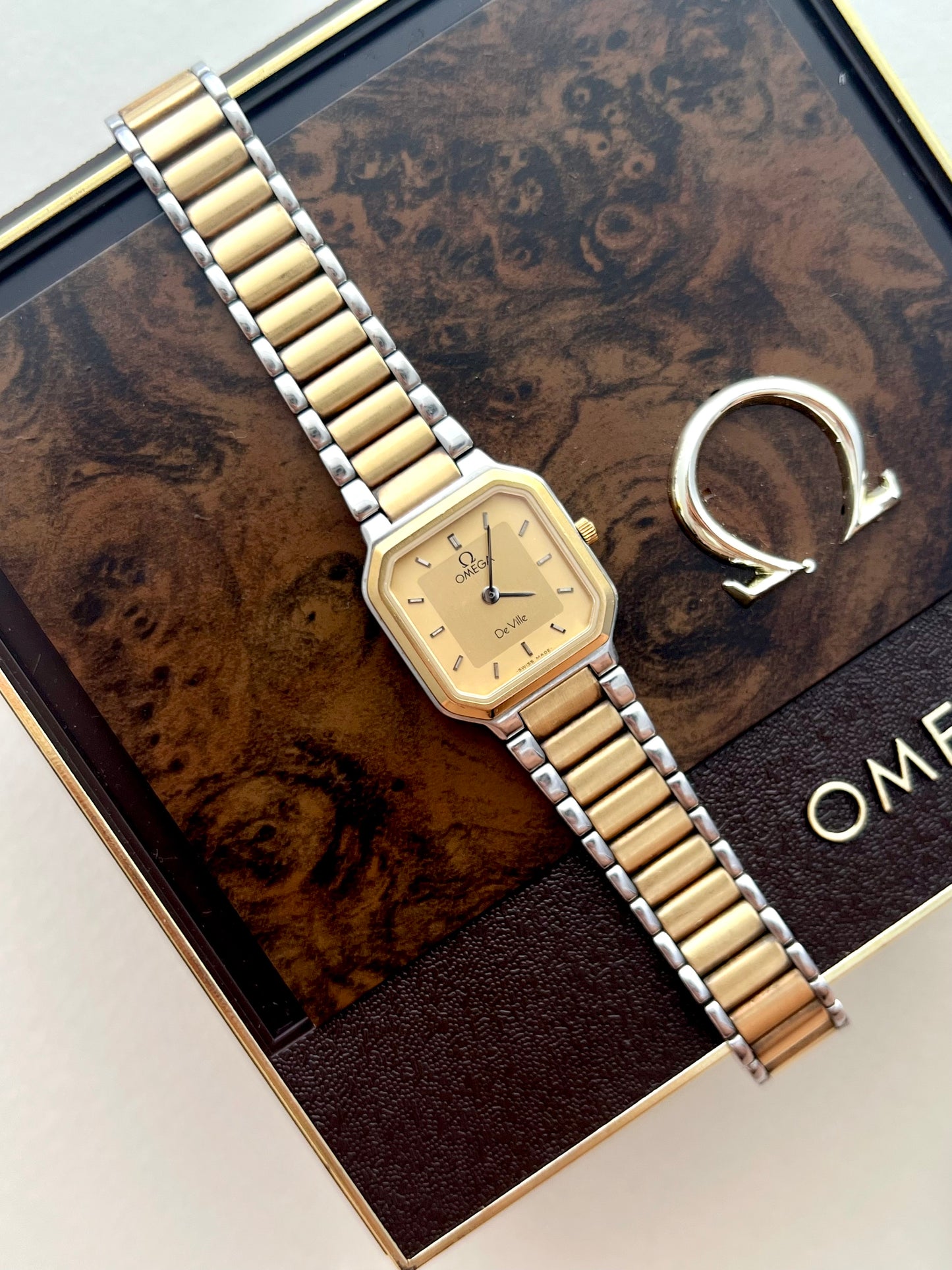 Omega De Ville "America" Square Octo Women's Watch - A