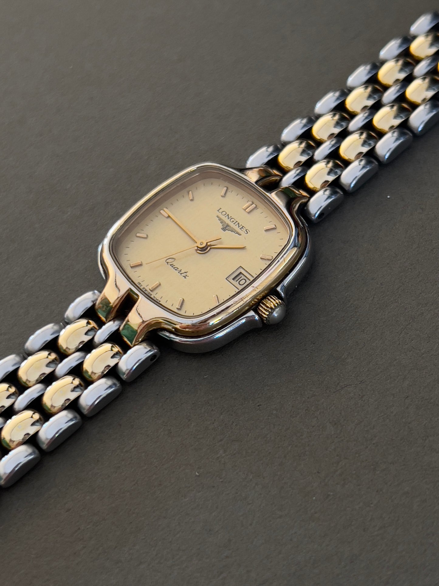 Longines Two Tone Square Women's Watch
