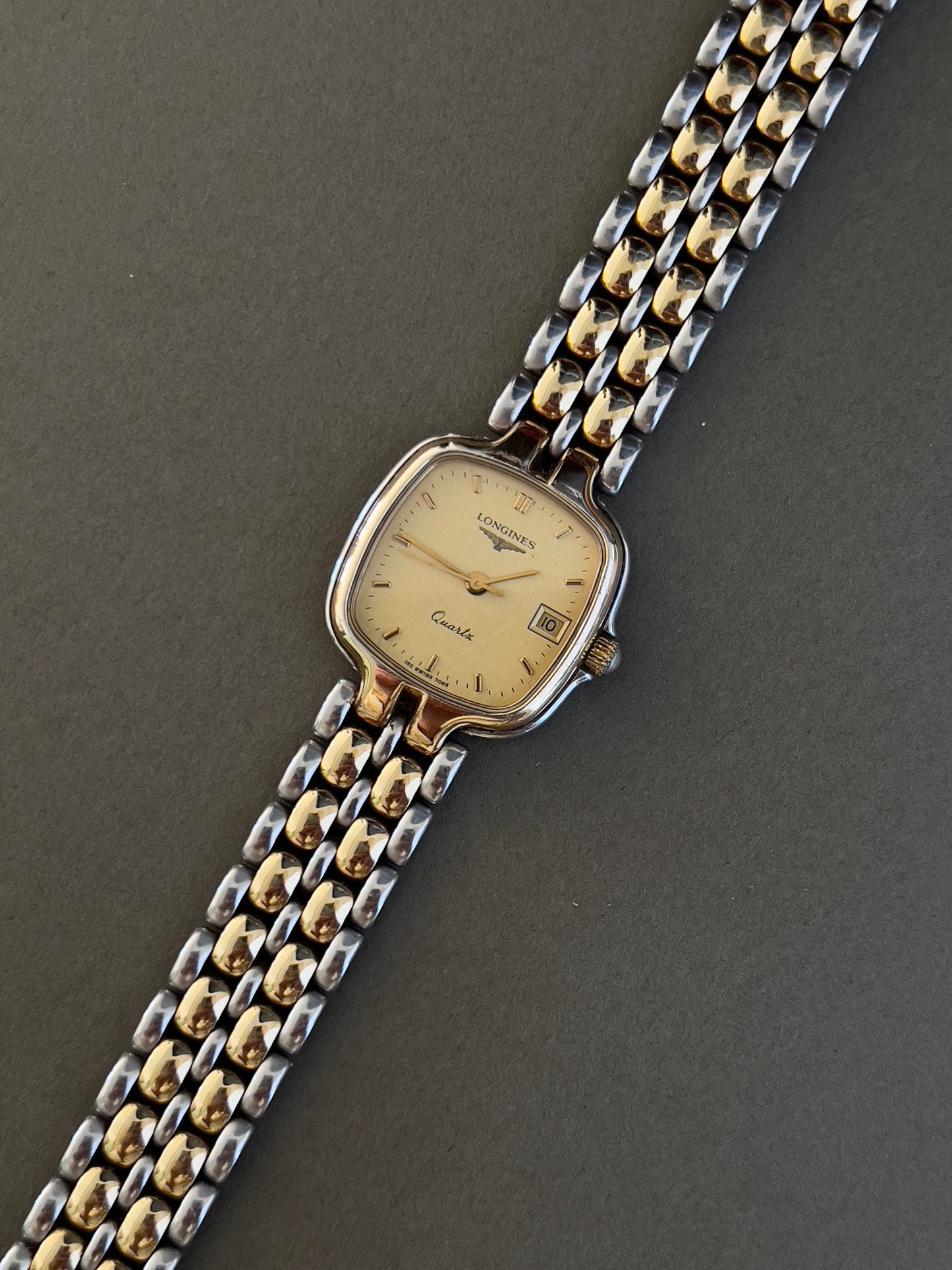 Longines Two Tone Square Women's Watch