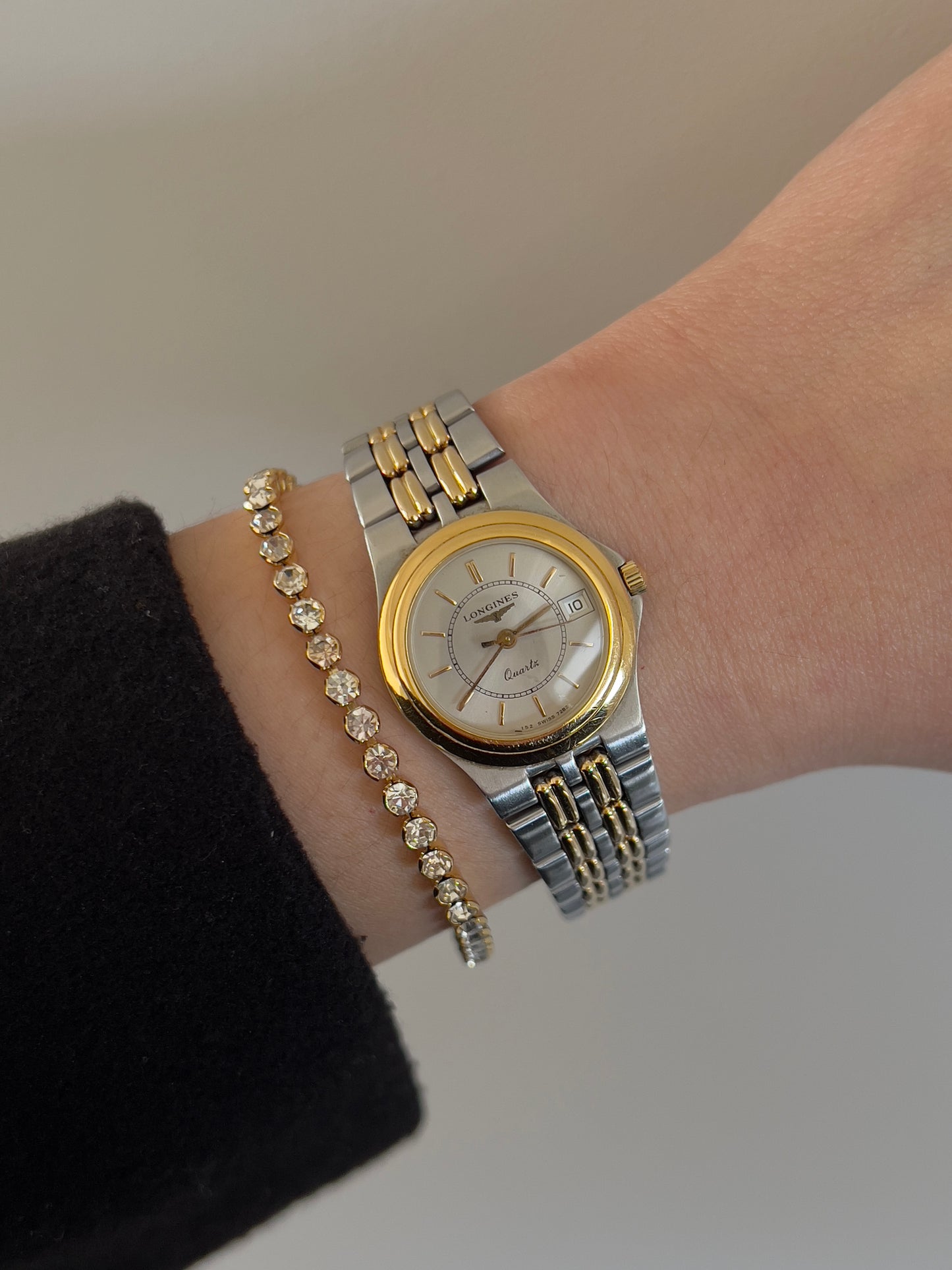 Longines Two Tone Round Women's Watch