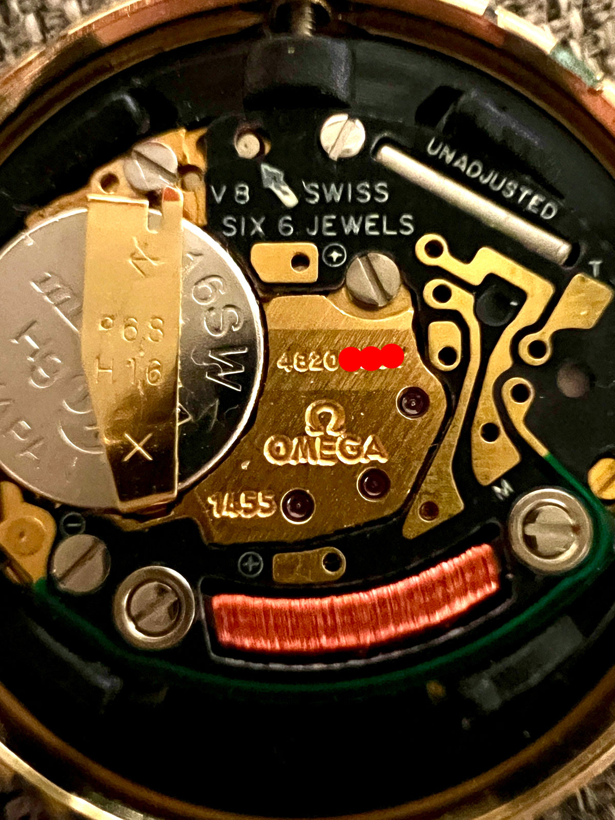 Omega 1455 Quartz Movement