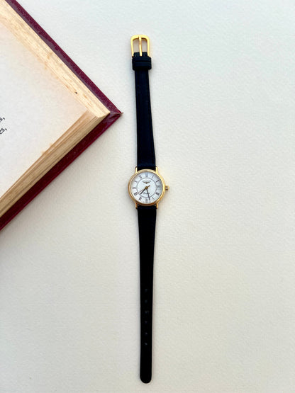 Longines Gold Tone Roman Dial Women’s Watch