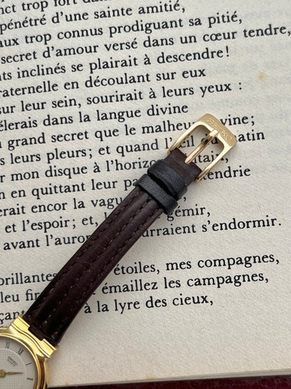 Seiko Gold Toned Sculpted Woman's Watch