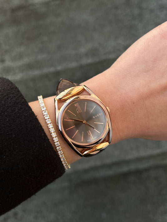 Gucci Rose Gold Modernist Women’s Watch
