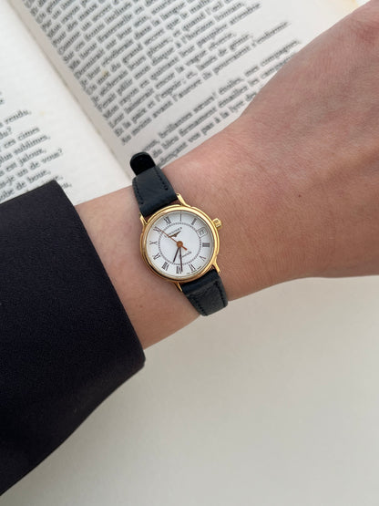 Longines Gold Tone Roman Dial Women’s Watch