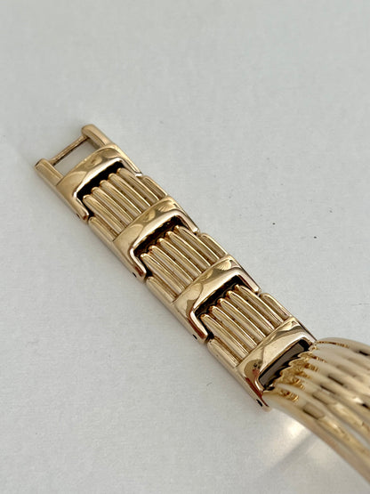 Seiko Rivoli Sculptural Gold Women's Watch