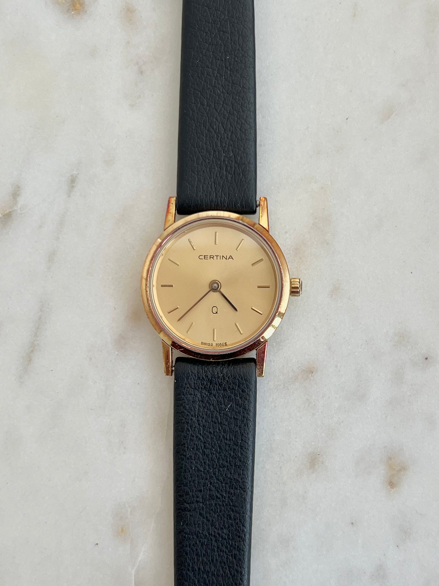 Certina Q Champagne Dial Women’s Watch