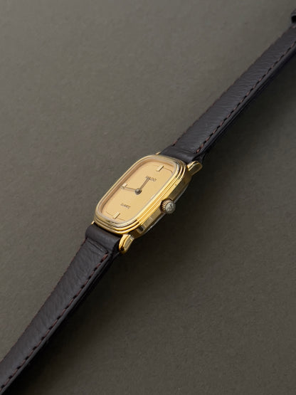 Rado Cushion Triple Stepped Bezel Case Woman's Watch