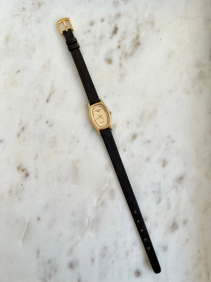 Longines Slender Gold Tonneau Women’s Watch